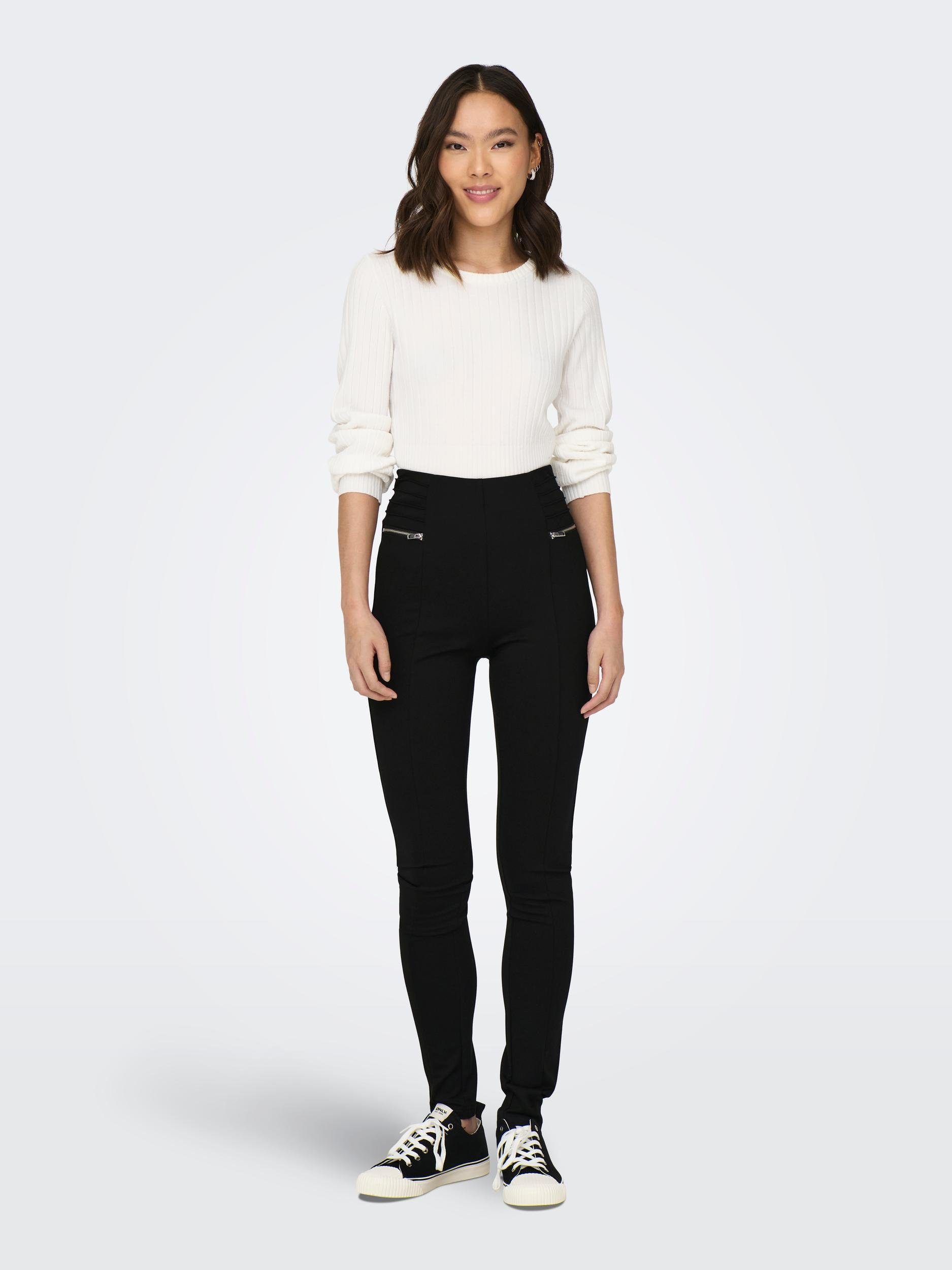 Offizieller Online-Verkauf ONLY Leggings ONLDAPHNE HW ZIP PNT LEGGING