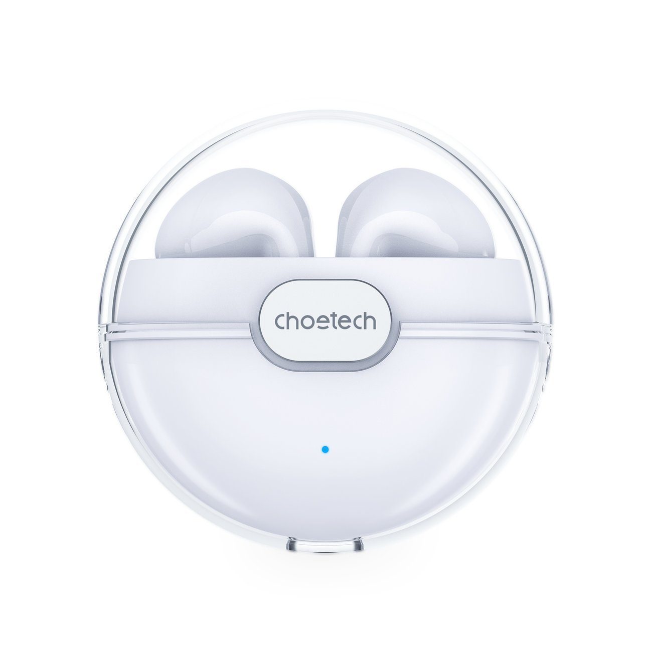 TWS kabellose Bluetooth, Kopfhörer (Bluetooth, Touch mit 5.1 weiß Musikmodus: 4h) BT Bluetooth ca. Choetech Control, Ladekoffer Choetech Bluetooth-Kopfhörer