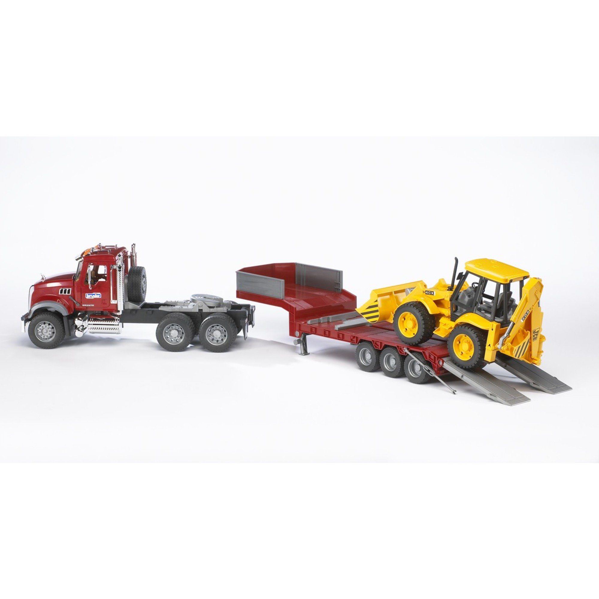 Bruder® Spielzeug-LKW bruder MACK Granite Tieflader günstig online kaufen