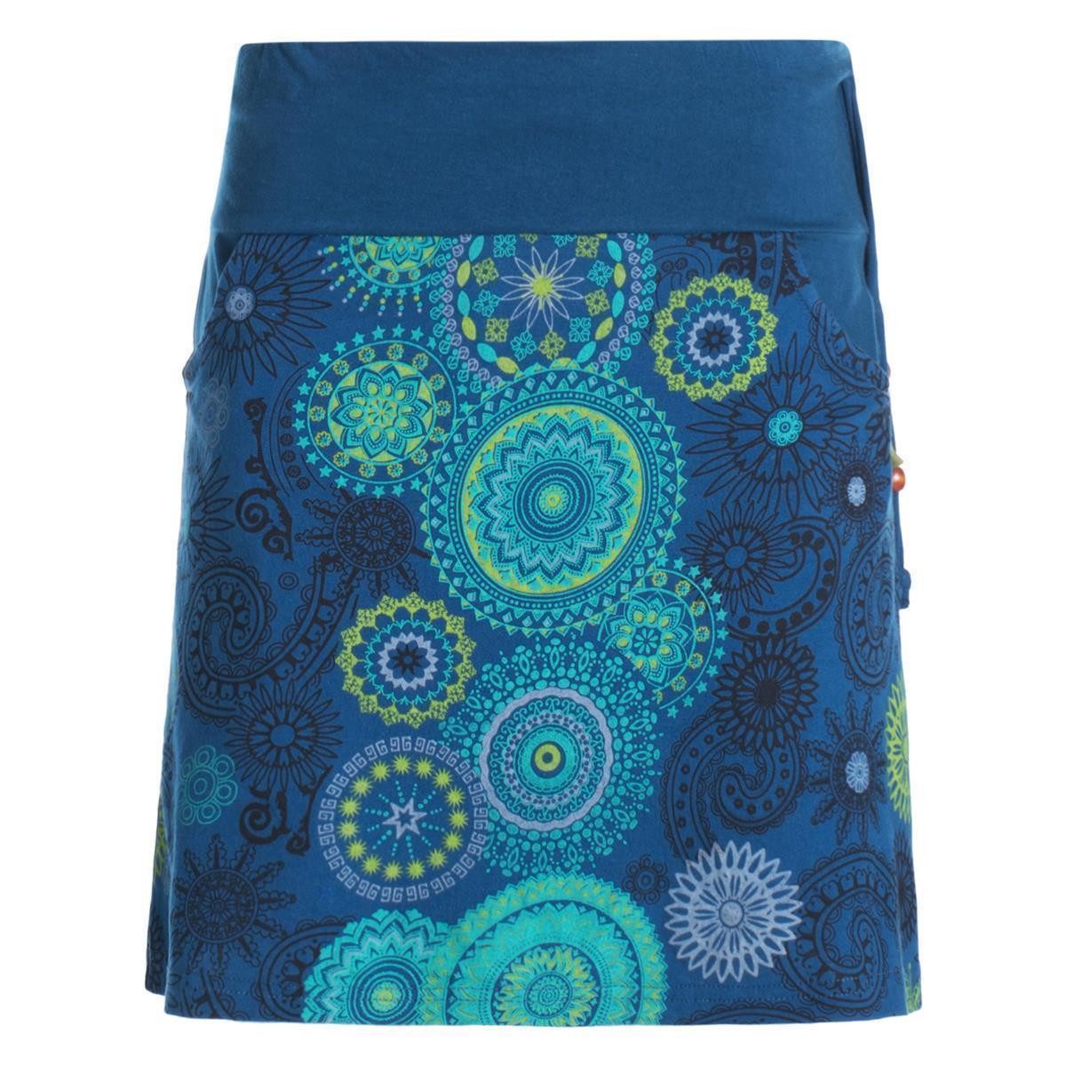 Vishes Minirock Kurzer Damen Baumwoll-Rock Taschen-Rock günstig online kaufen