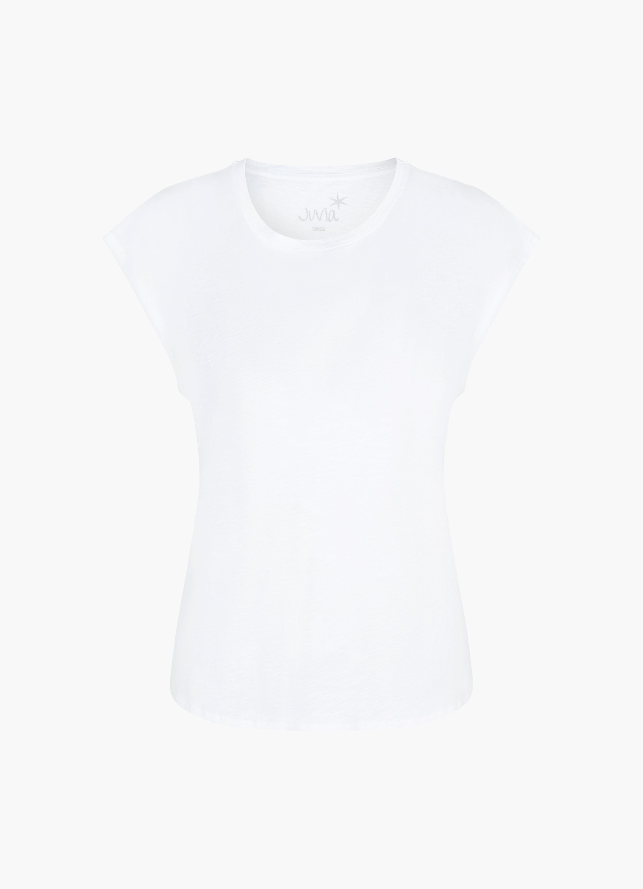 Juvia Cardigan Lissy CO Slub Shirt white