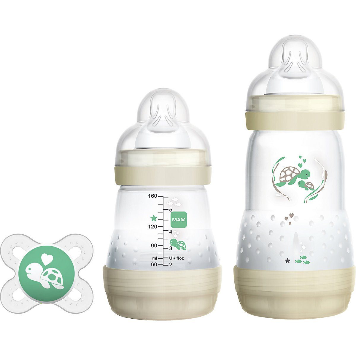 MAM Babyflasche »Easy Start Anti-Colic Starter Set S, beige« online kaufen  | OTTO