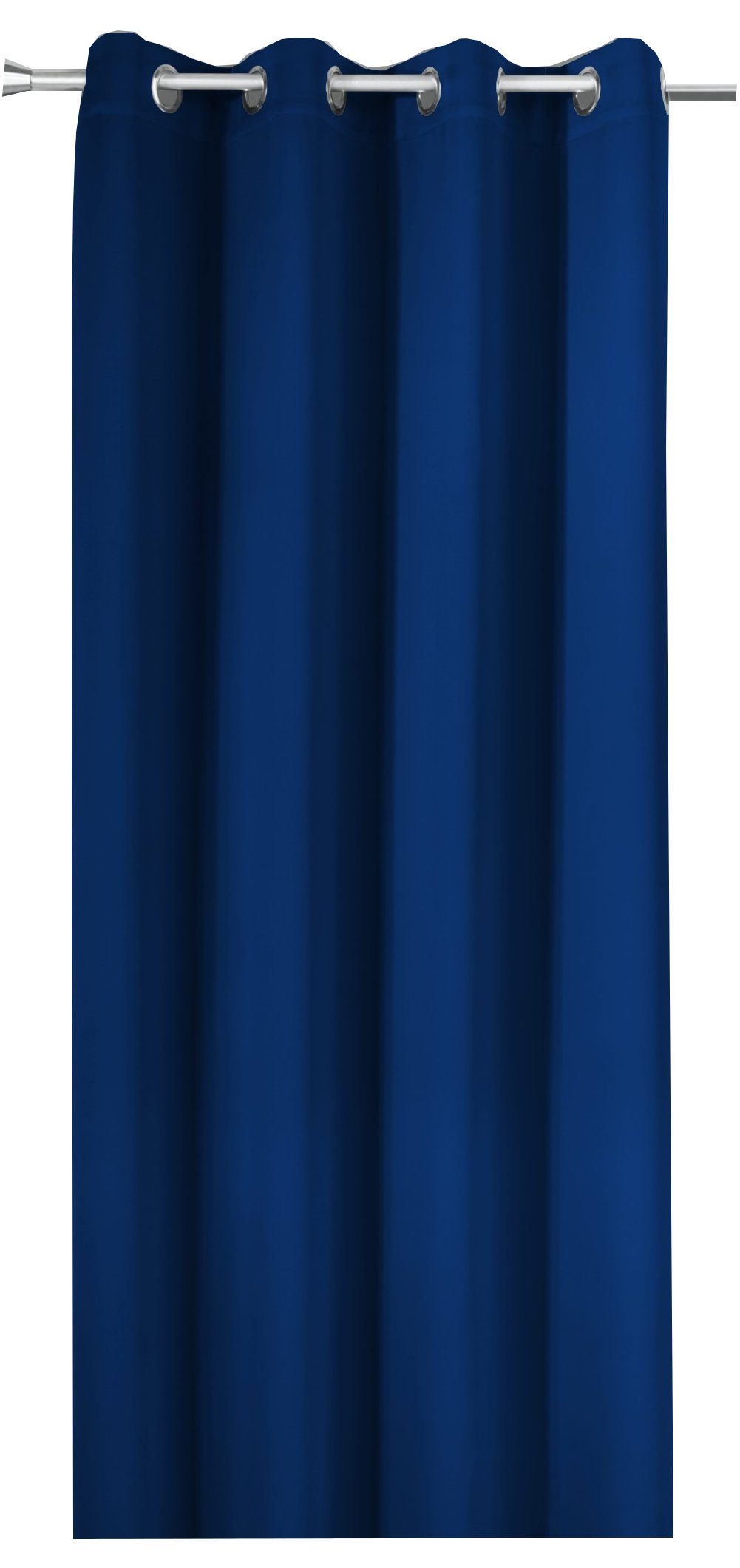 Verdunkelung Vorhang cm Energiesparen, ÖSEN mit Thermoeffekt, Maß marine-blau verdunkelnd, bis novumfix, lang, Verdunkelungsvorhang nach 350 XXL