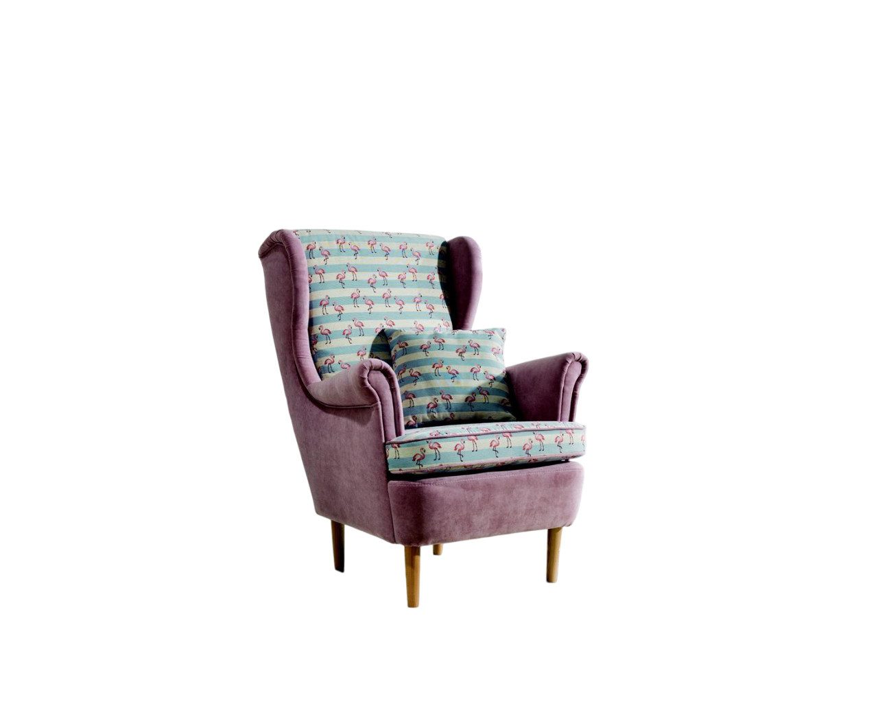 Sessel Eleganter Relaxsessel im modernen Design mit gemütlichem Stoffbezug