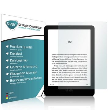SLABO Schutzfolie 2 x Displayschutzfolie Crystal Clear, Amazon Kindle Paperwhite Signature Edition (11. Generation 2021)