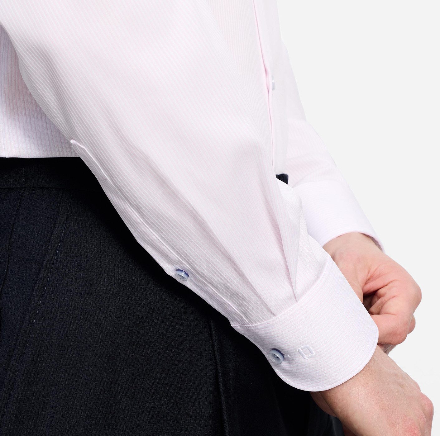 OLYMP Langarmhemd Level Five Businesshemd, Kentkragen, body fit