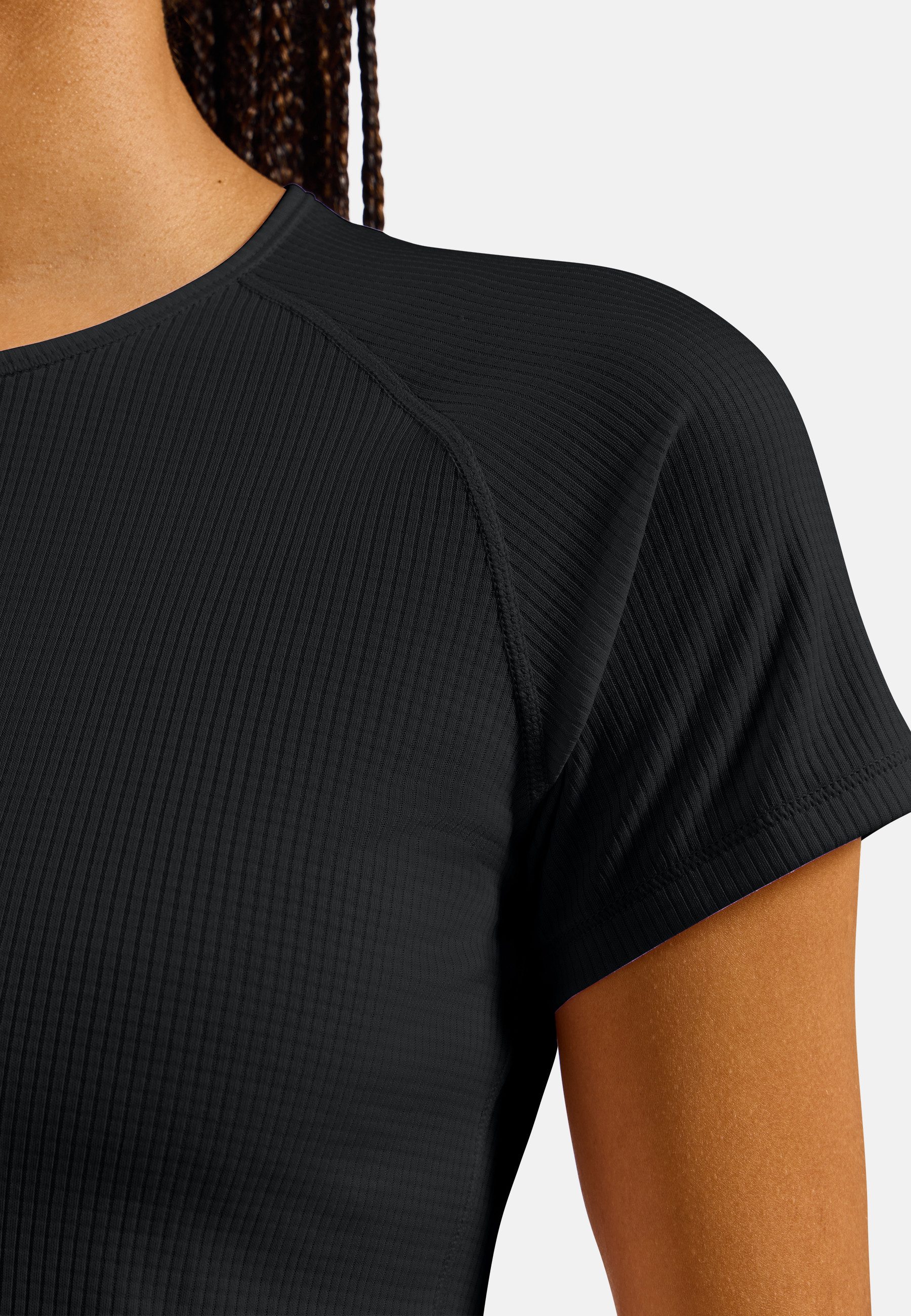 Odlo Funktionsshirt BL TOP crew neck s/s-ACTIVE LIGHT mit Rundhalsausschnitt, Kurzarm-Design, schnell trocknend