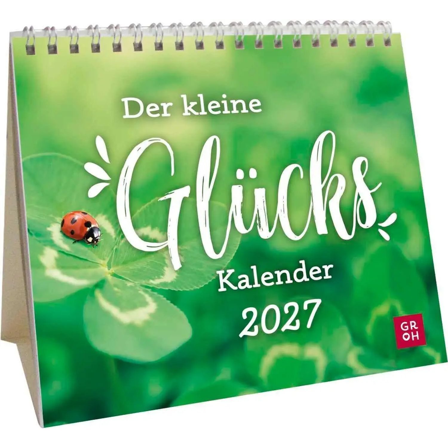 groh Verlag Monatskalender Mini-Kalender 2027: Der kleine Glückskalender