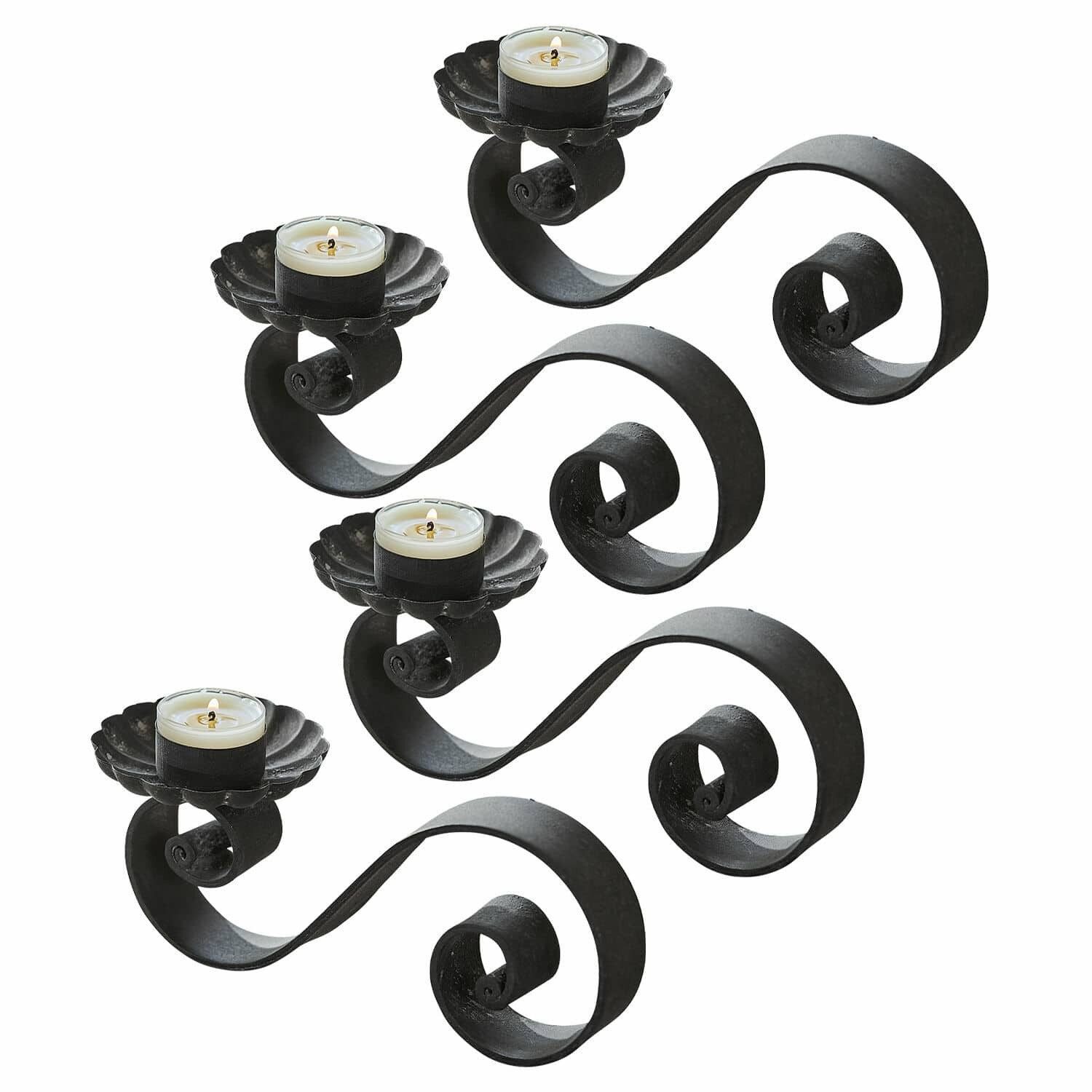 Mirabeau Подсвечник Торшеры 4er Set Vorelin antikgrau