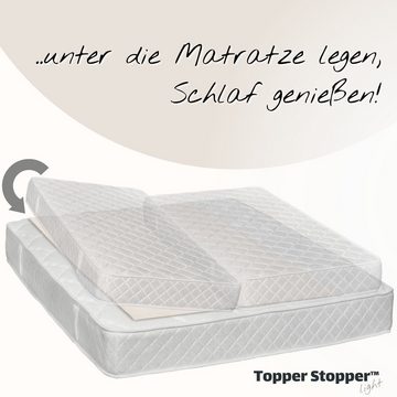 Matratzenschoner Topper Stopper Light - Antirutschmatte für Boxspringbett Topper Stopper