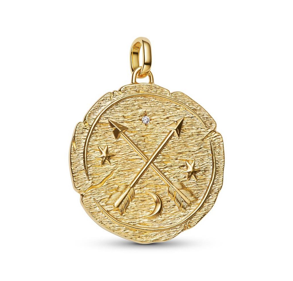 Pandora Charm-Einhänger Gekreuzte Pfeile Charm-Anhänger, vergoldet von PANDORA Talisman