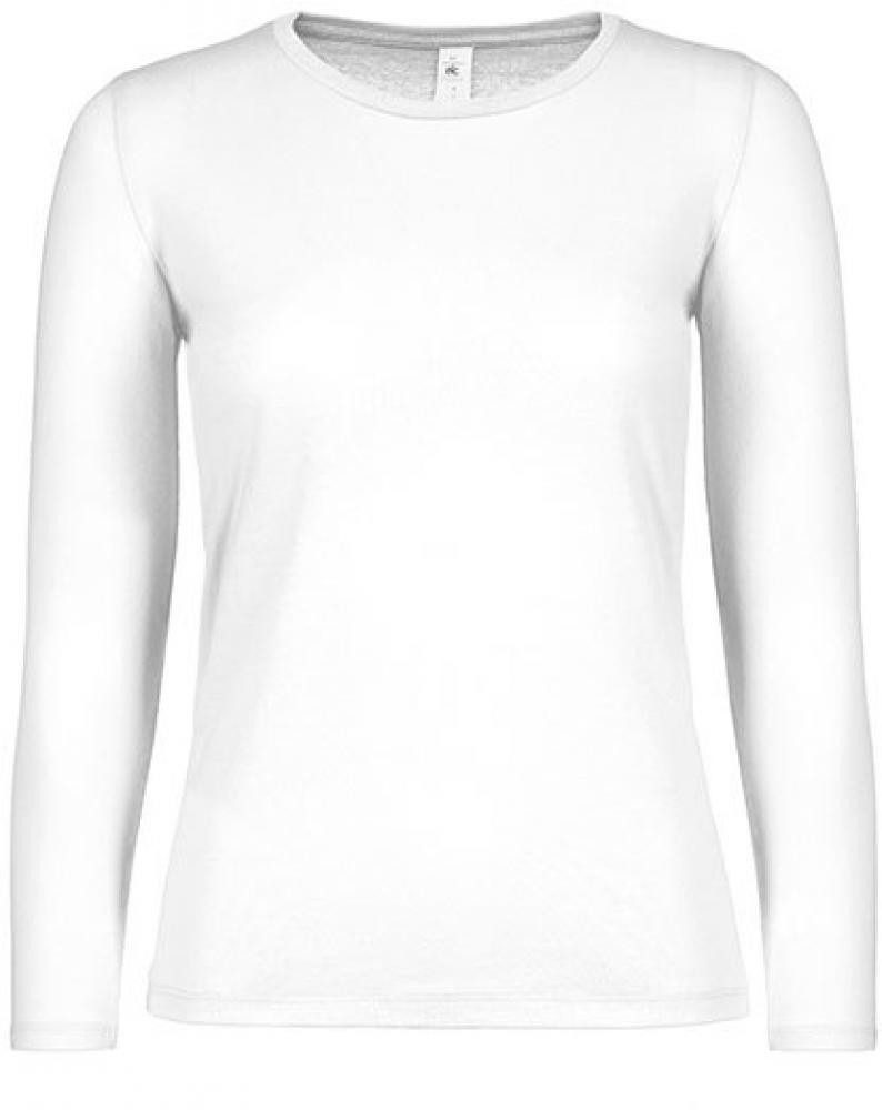B&C Langarmshirt Damen T-Shirt #E150 Long Sleeve