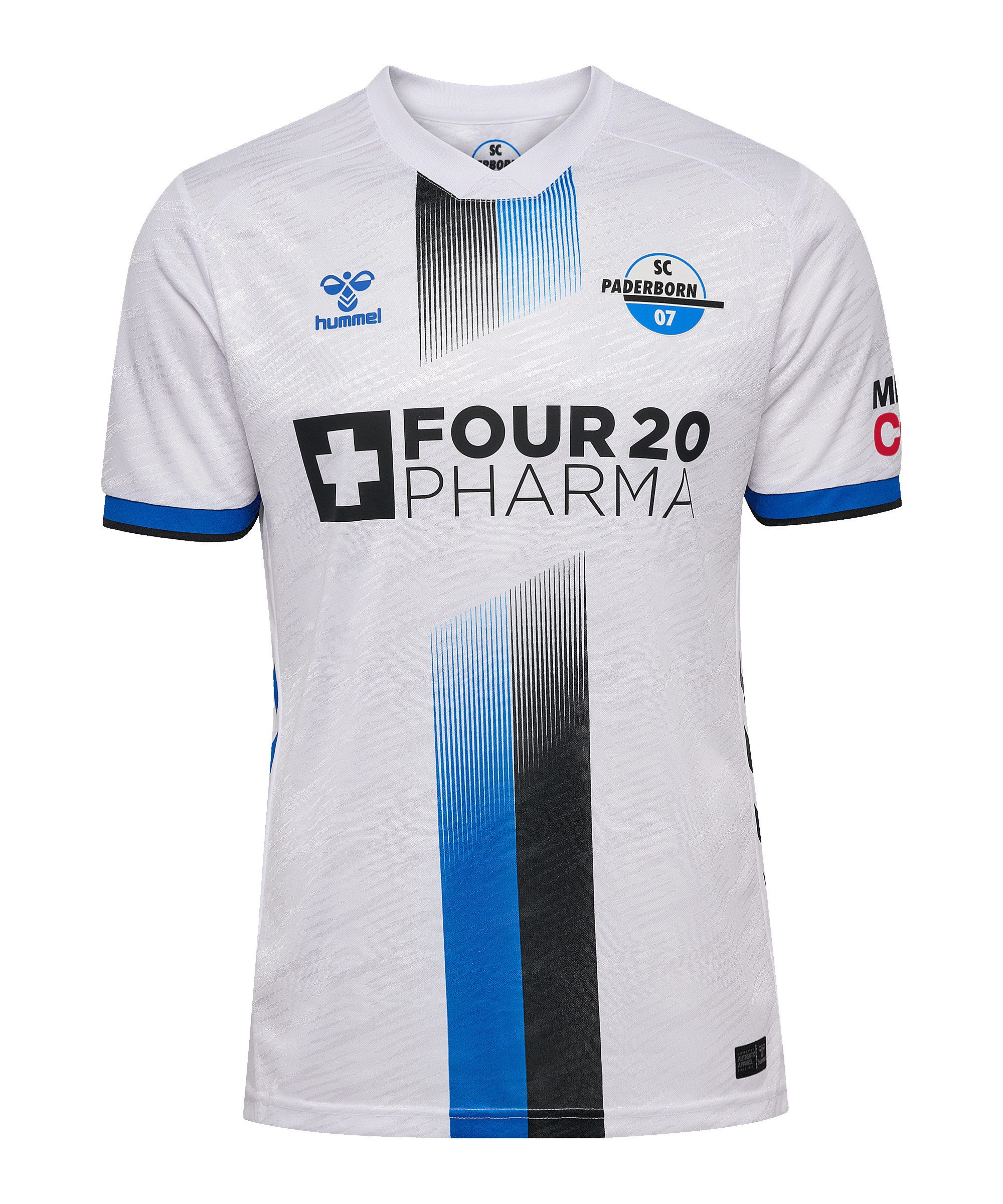 hummel Fußballtrikot Hummel SC Paderborn Trikot Away 2025/2026 Weiß Teamsport