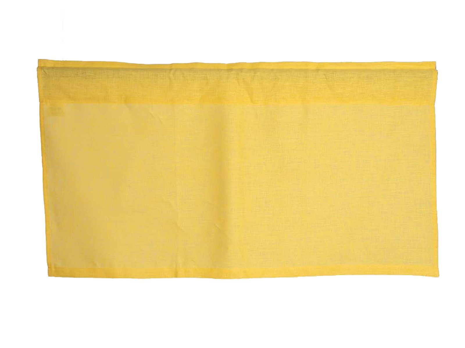 beties Scheibengardine Leinen (1 St), Stangendurchzug, halbtransparent, 100 günstig online kaufen
