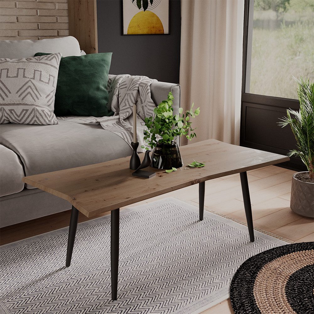 Vicco Couchtisch Yan, Artisan, 110 x 50 cm (1-St)