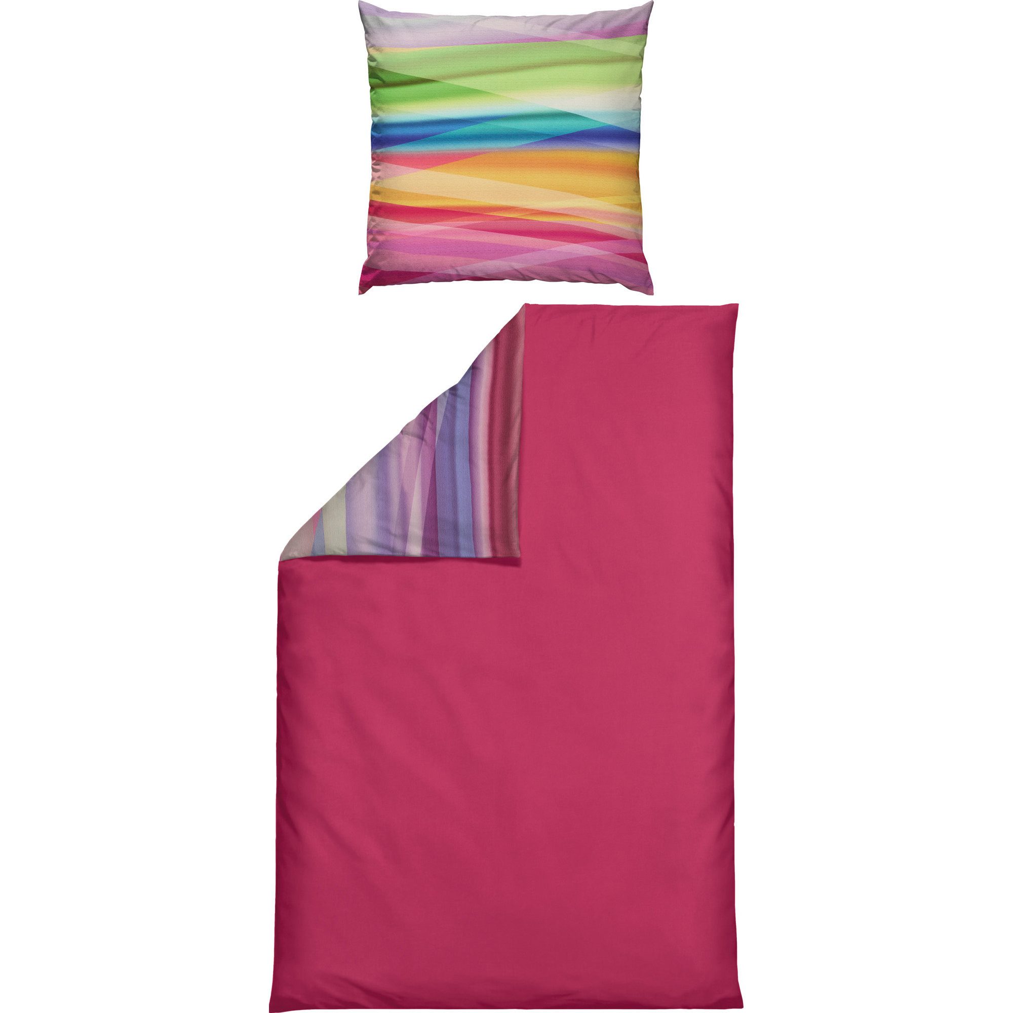 Erwin Müller Bettwäsche Bettwäsche, Mako-Satin, Streifen günstig online kaufen