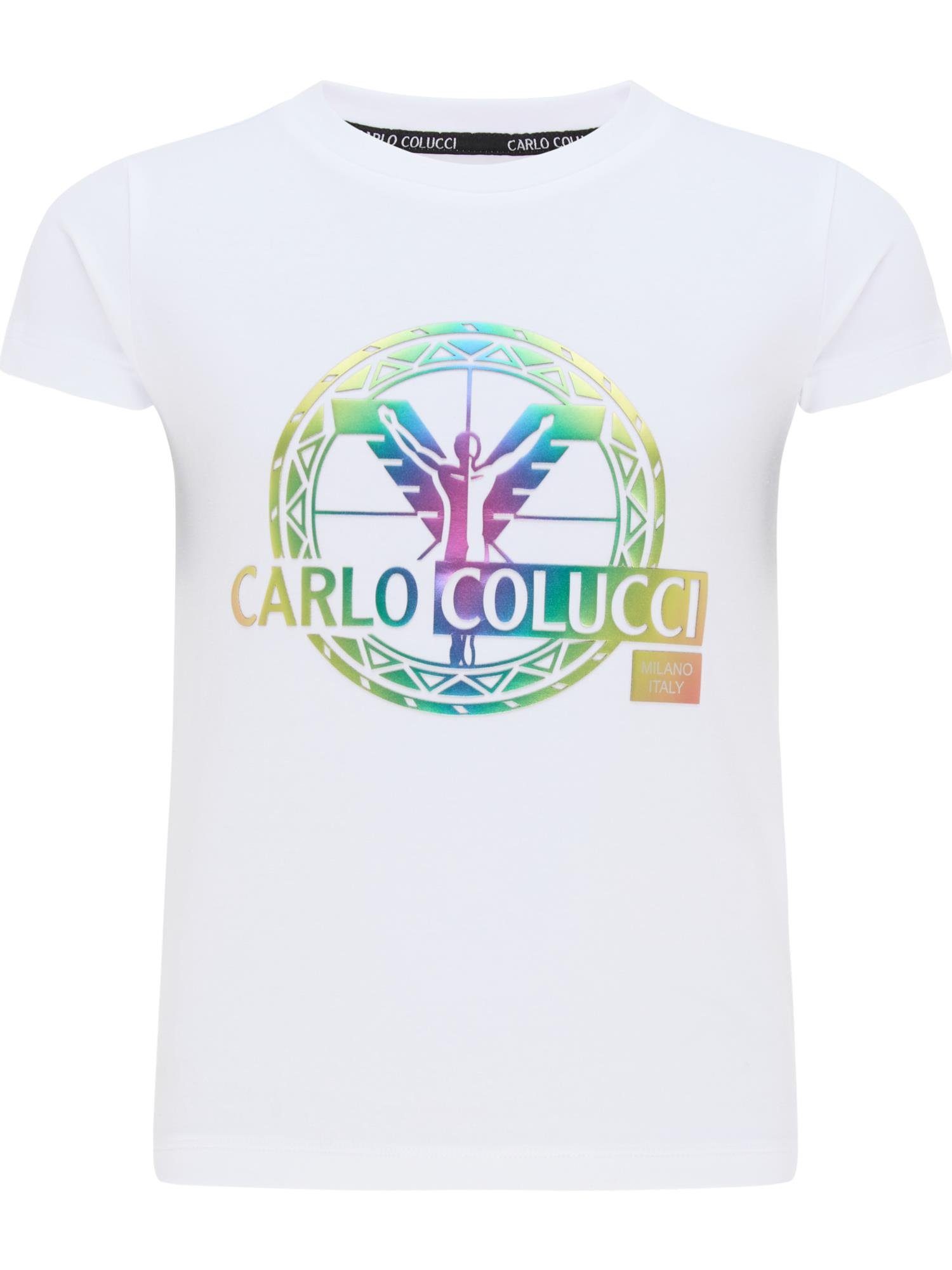 Weiß COLUCCI CARLO Canazei T-Shirt