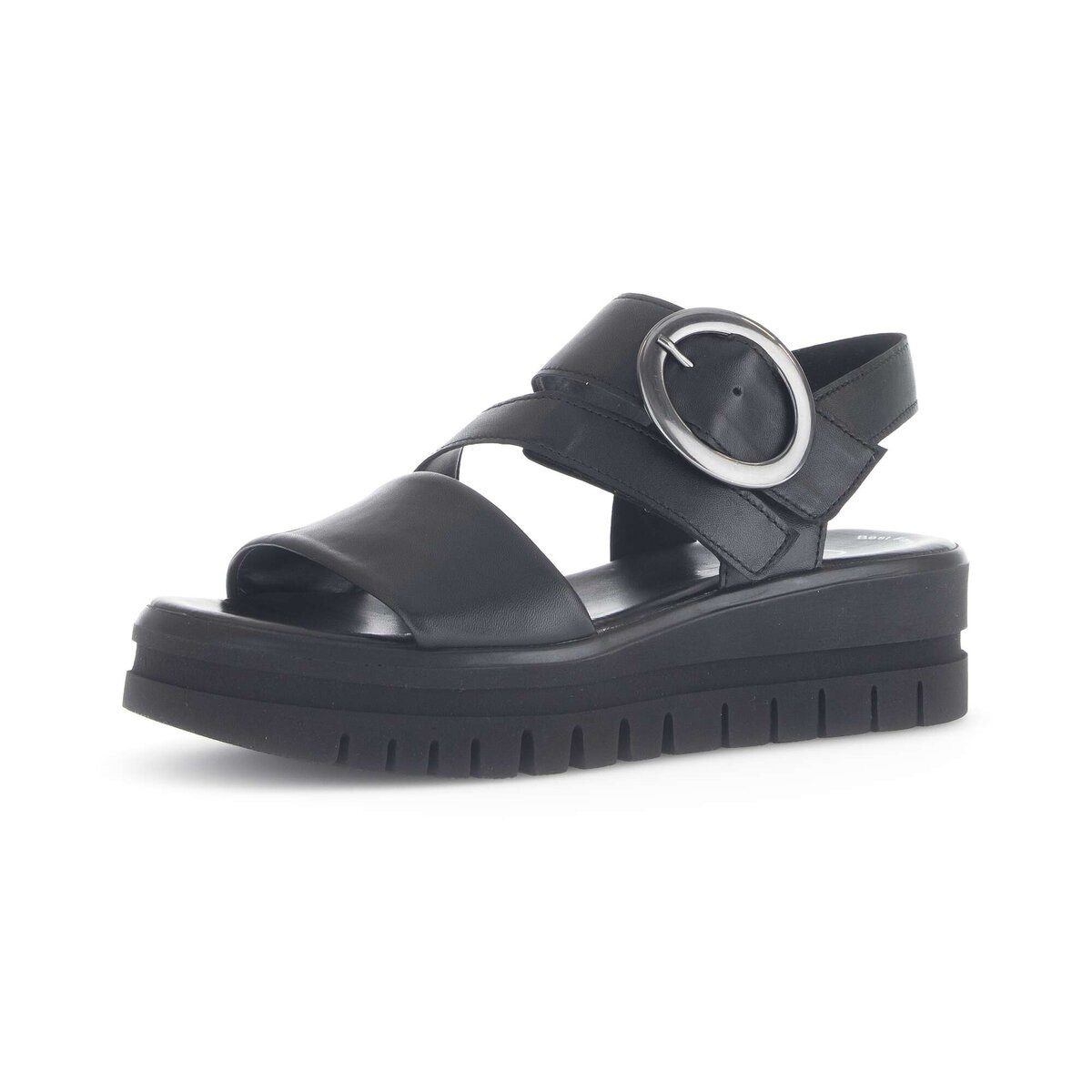 Gabor Plateau Sandale Glattleder Plateausandaletten