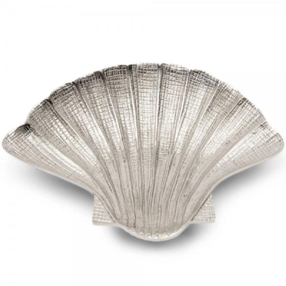 Servierplatte Servierschale Muschel Andria Silber (L)