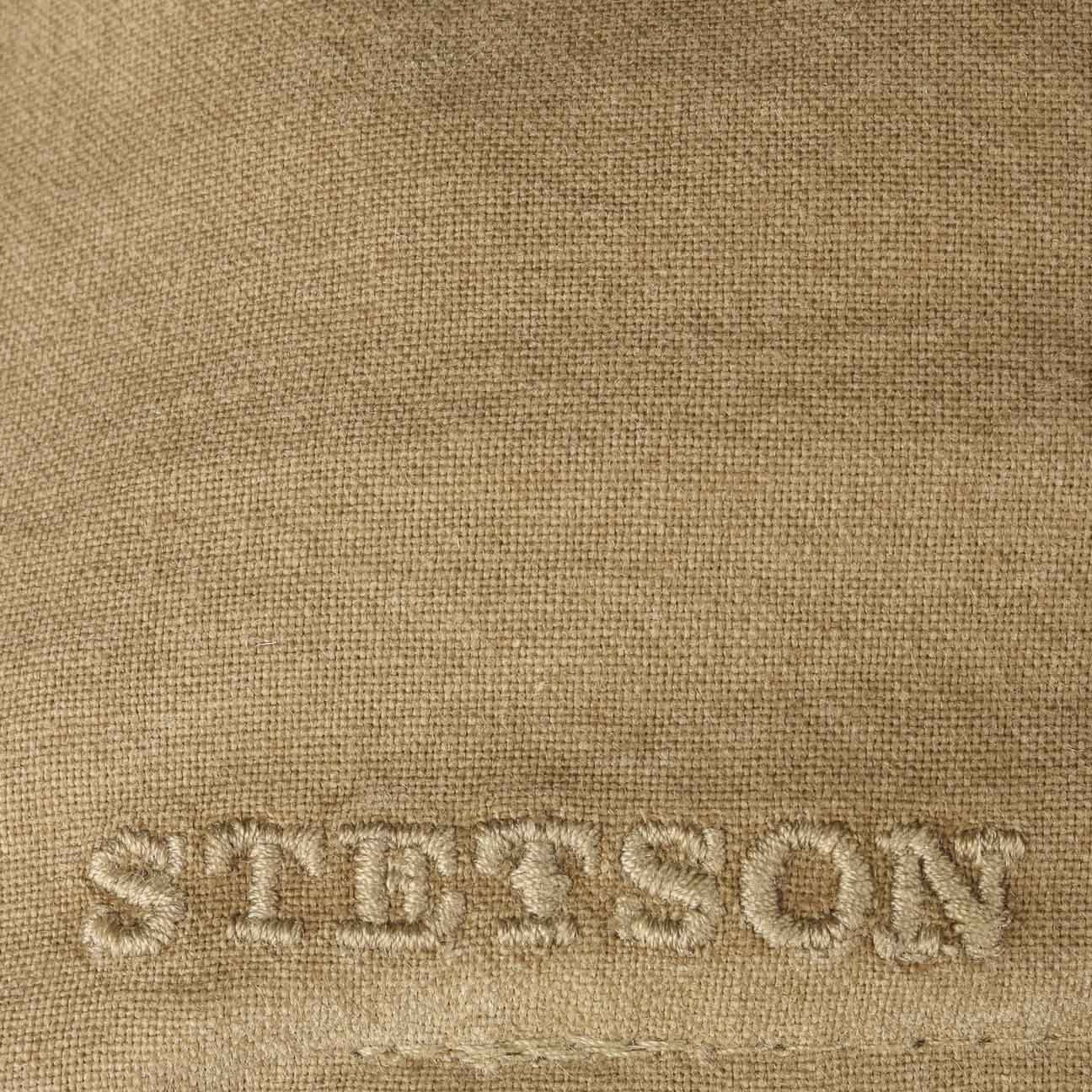 Stetson Schirm Flatcap Flat (1-St) mit Cap beige