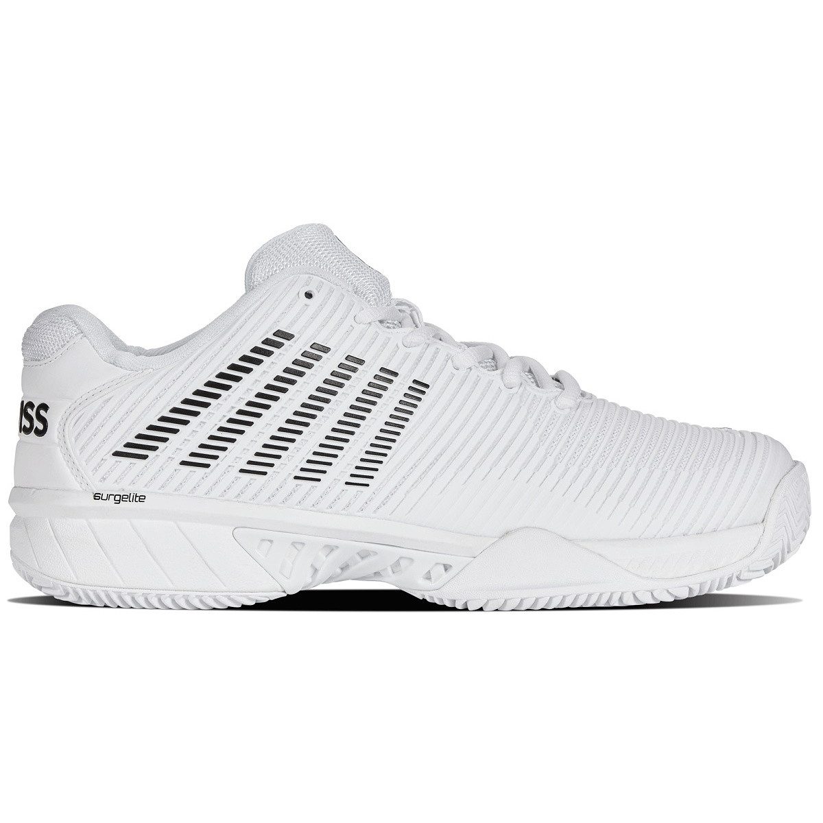 Hypercourt Express 2 Clay/Sandplatz weiss/schwarz Herren Tennisschuh