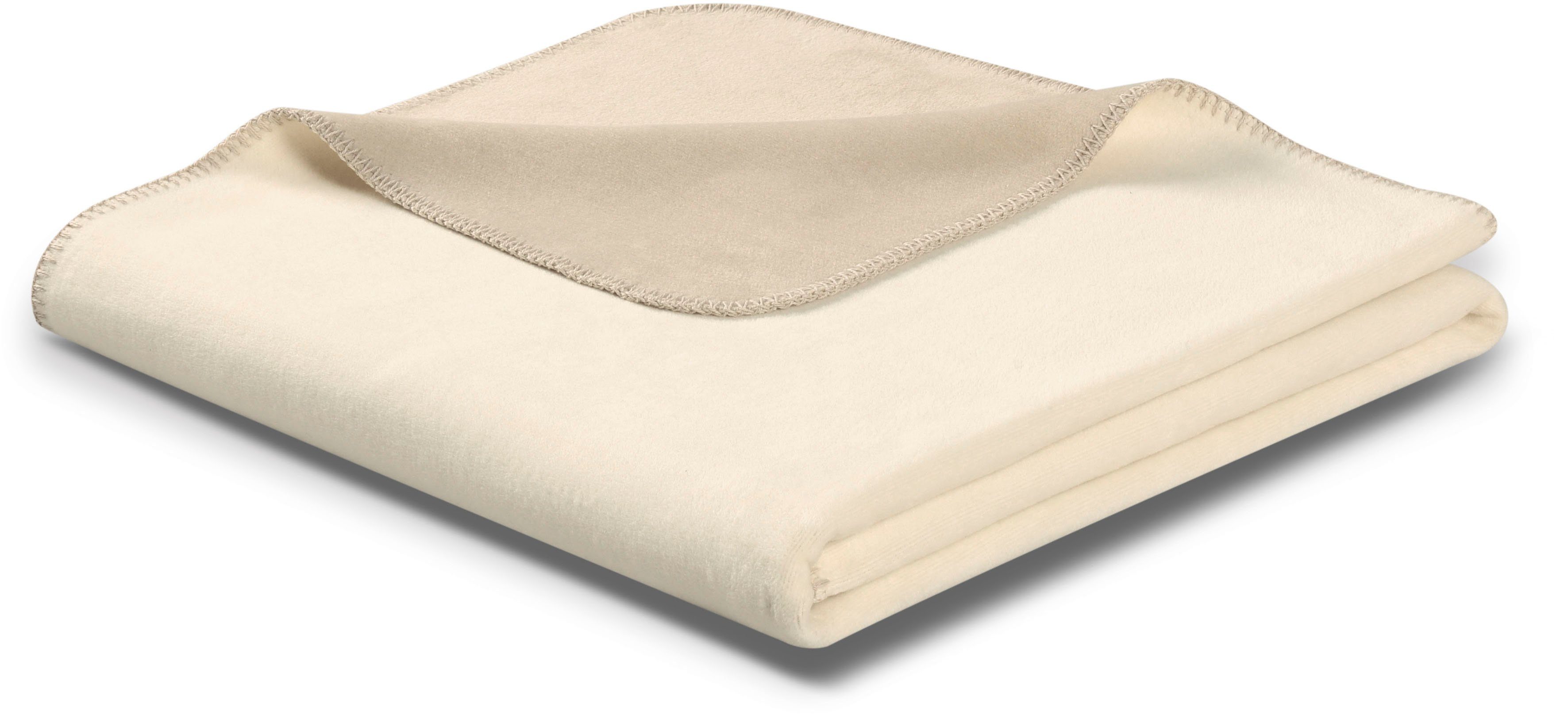 Biederlack Wohndecke "Wohndecke Doubleface mit geketteltem Zierstich" Made günstig online kaufen