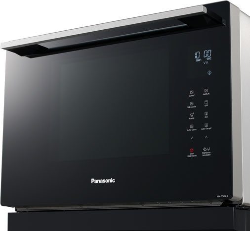 Panasonic Mikrowelle NN-CS89LBGPG, Dampfgarfunktion, Heißluft, Mikrowelle, Grill 31 und l