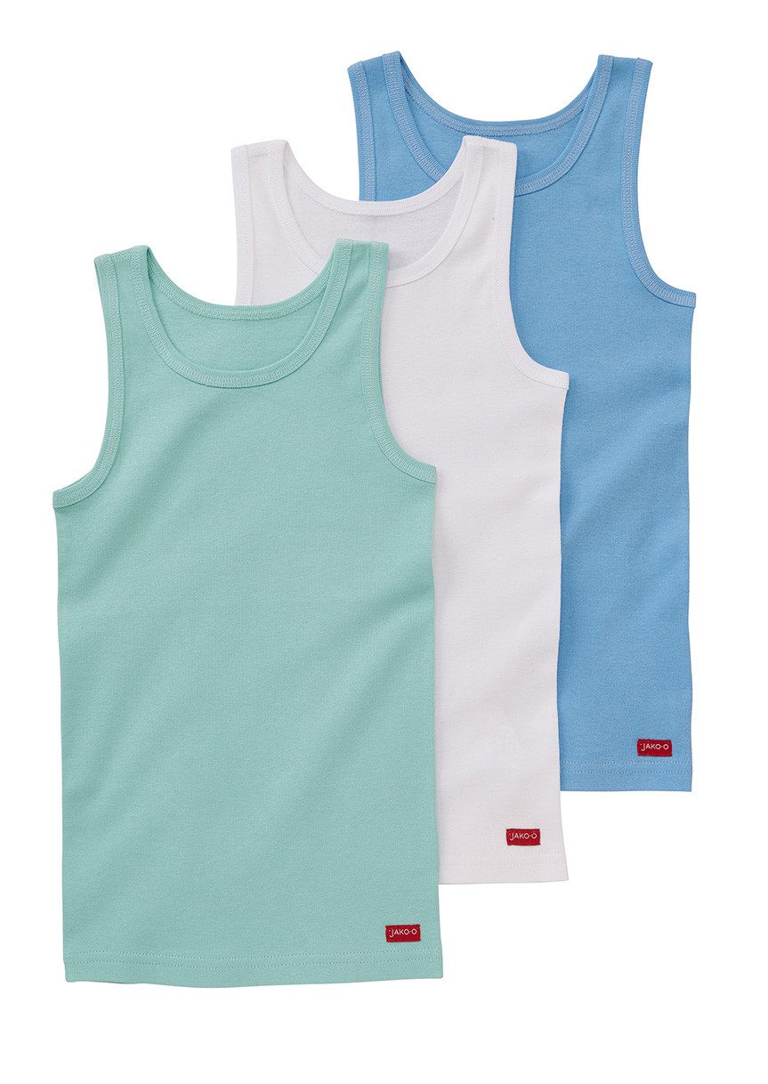 JAKO-O Unterhemd JAKO-O Achselhemd Basic 3er Pack, farbmix günstig online kaufen