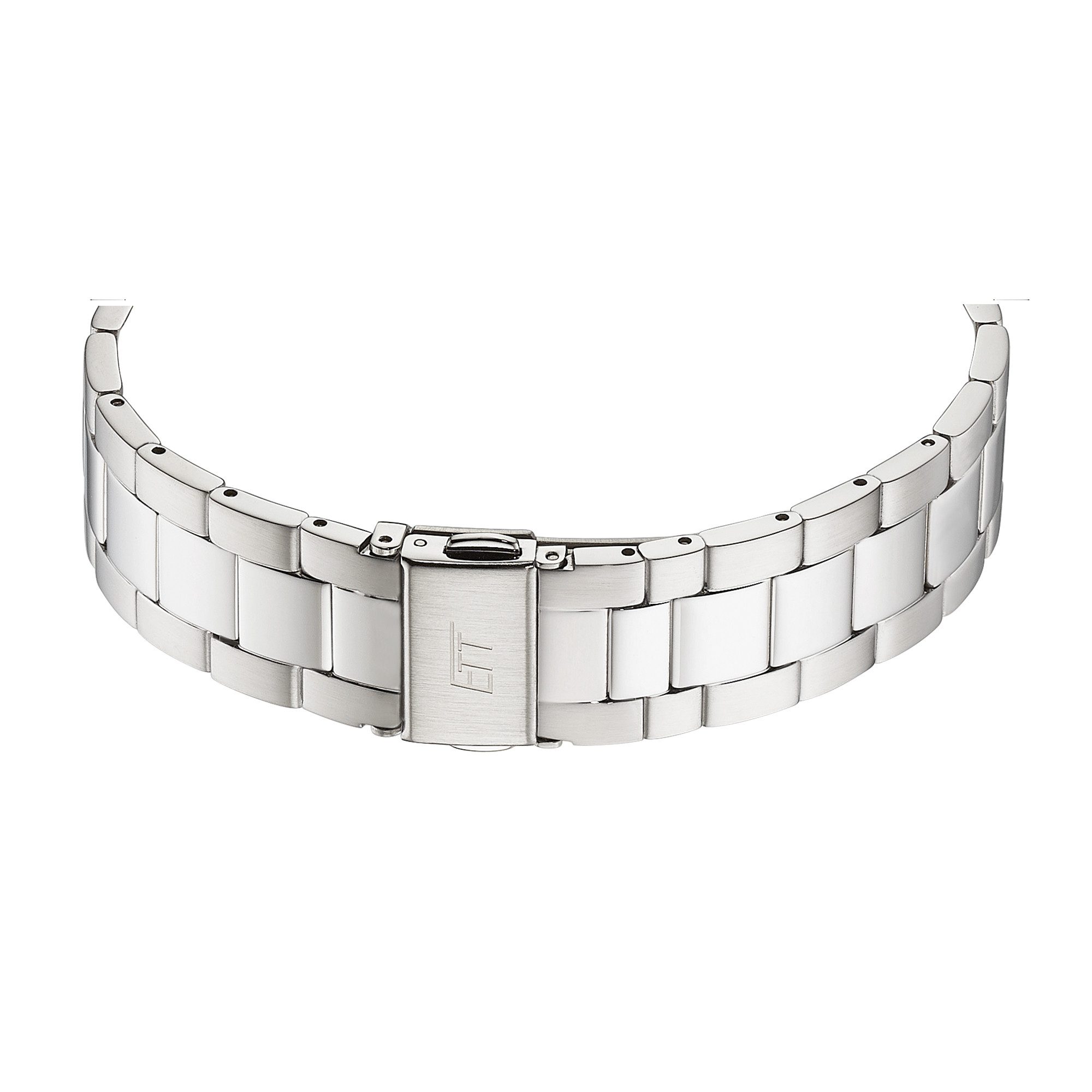 ETT Automatikuhr Motion Drive EGS-40401-41M, Armbanduhr, Herrenuhr, Mechanische Uhr, Edelstahlarmband, analog