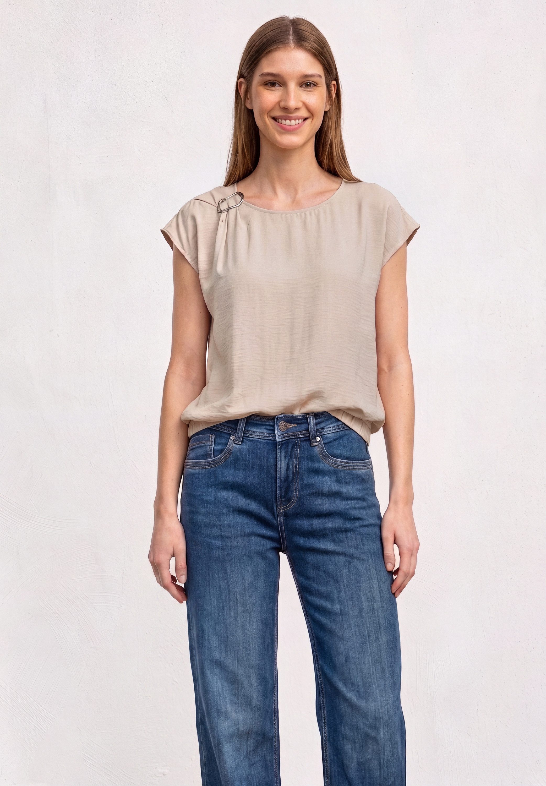 STREET ONE Shirtbluse in Blusen-Optik