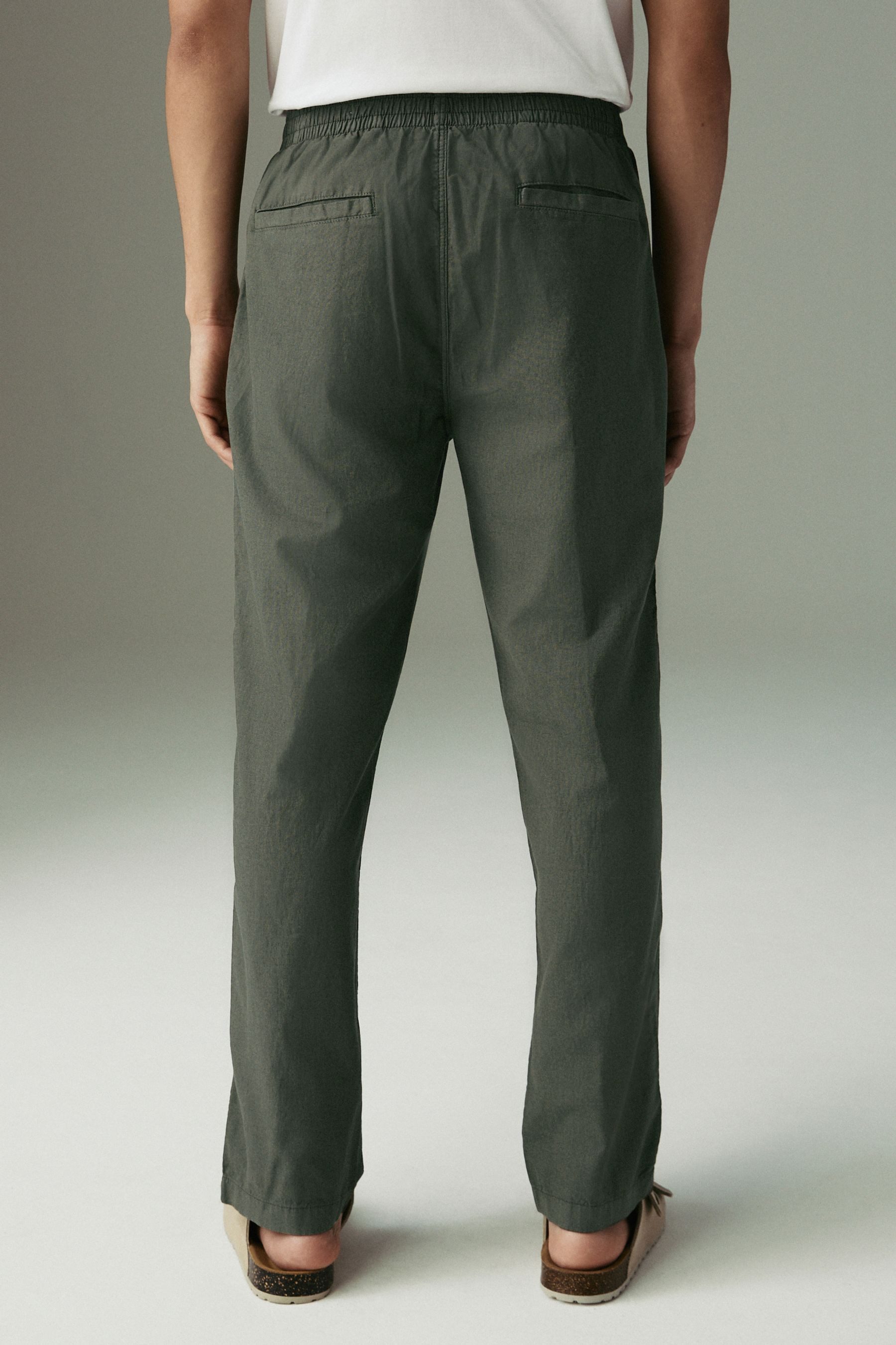 Next Leinenhose Hose mit Gummibund aus günstig online kaufen