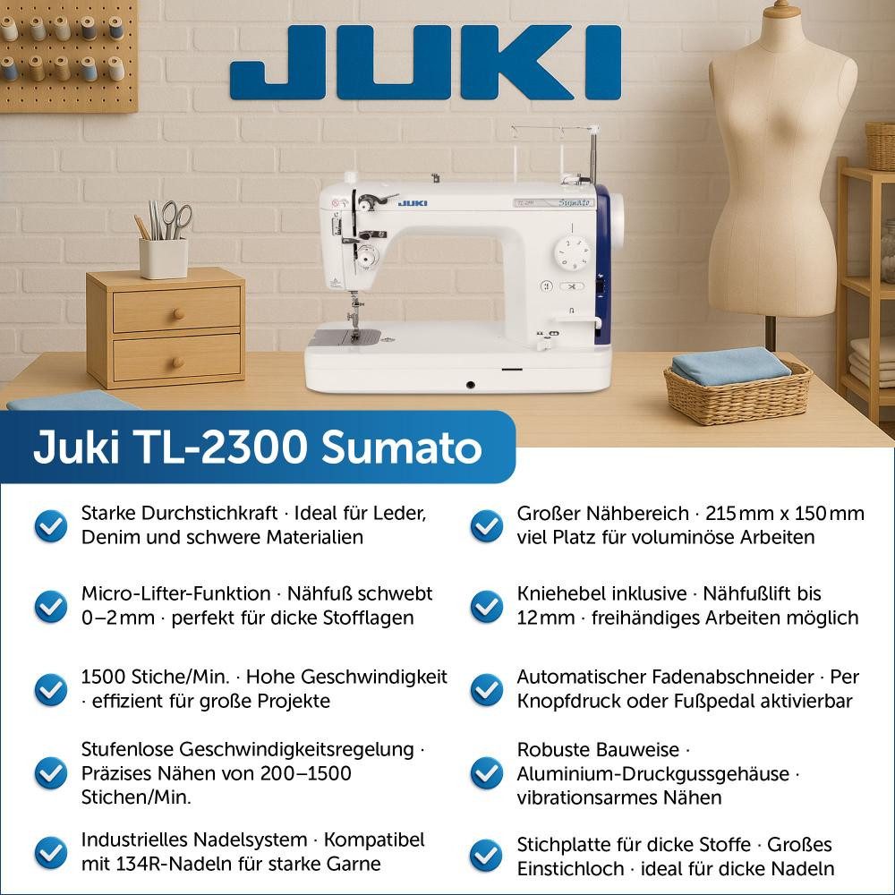 Juki Nähmaschine - TL-2300 Sumato Schnellnäher