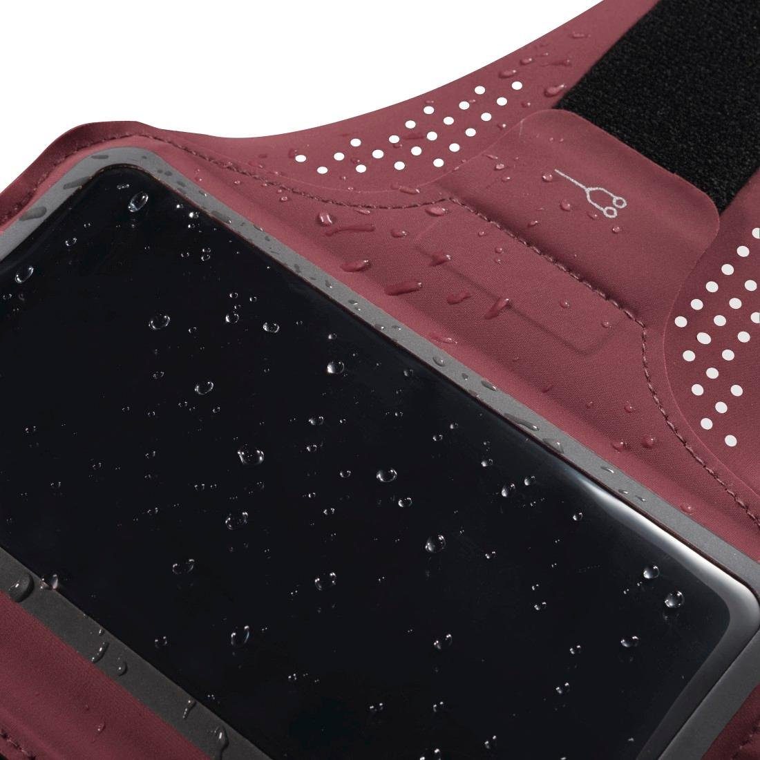 Hama Smartphone-Hülle 14,0 für cm Smartphones, "Finest (5,5 Größe Sports" Sportarmband XXL Zoll) rosé