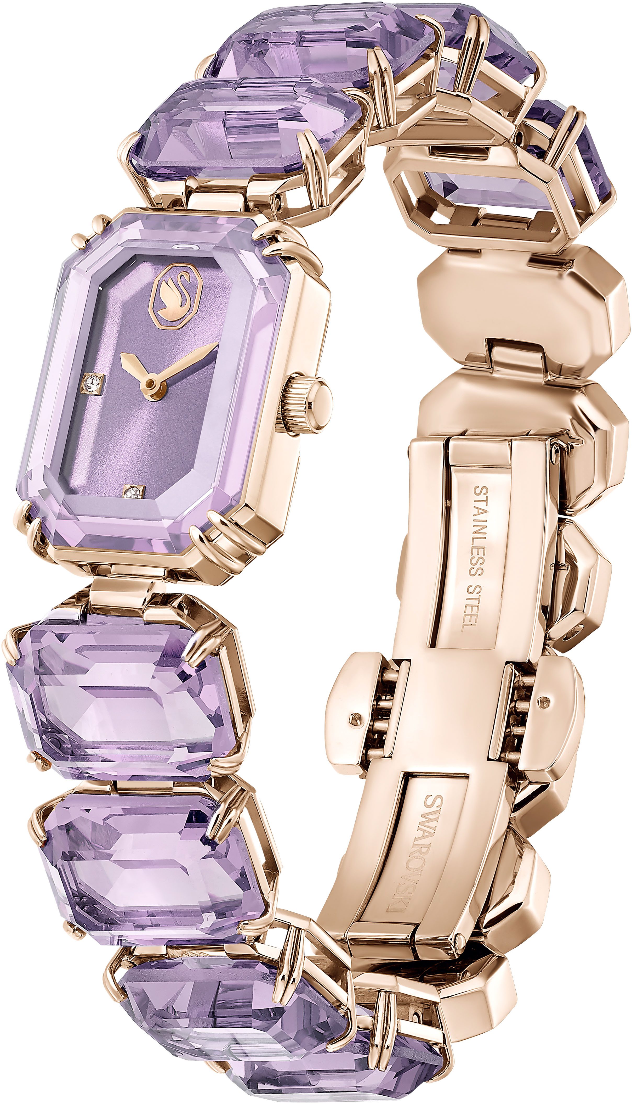Swarovski Quarzuhr MILLENIA 5722364, Armbanduhr, Damenuhr, Swiss Made, Edelstahlarmband, analog