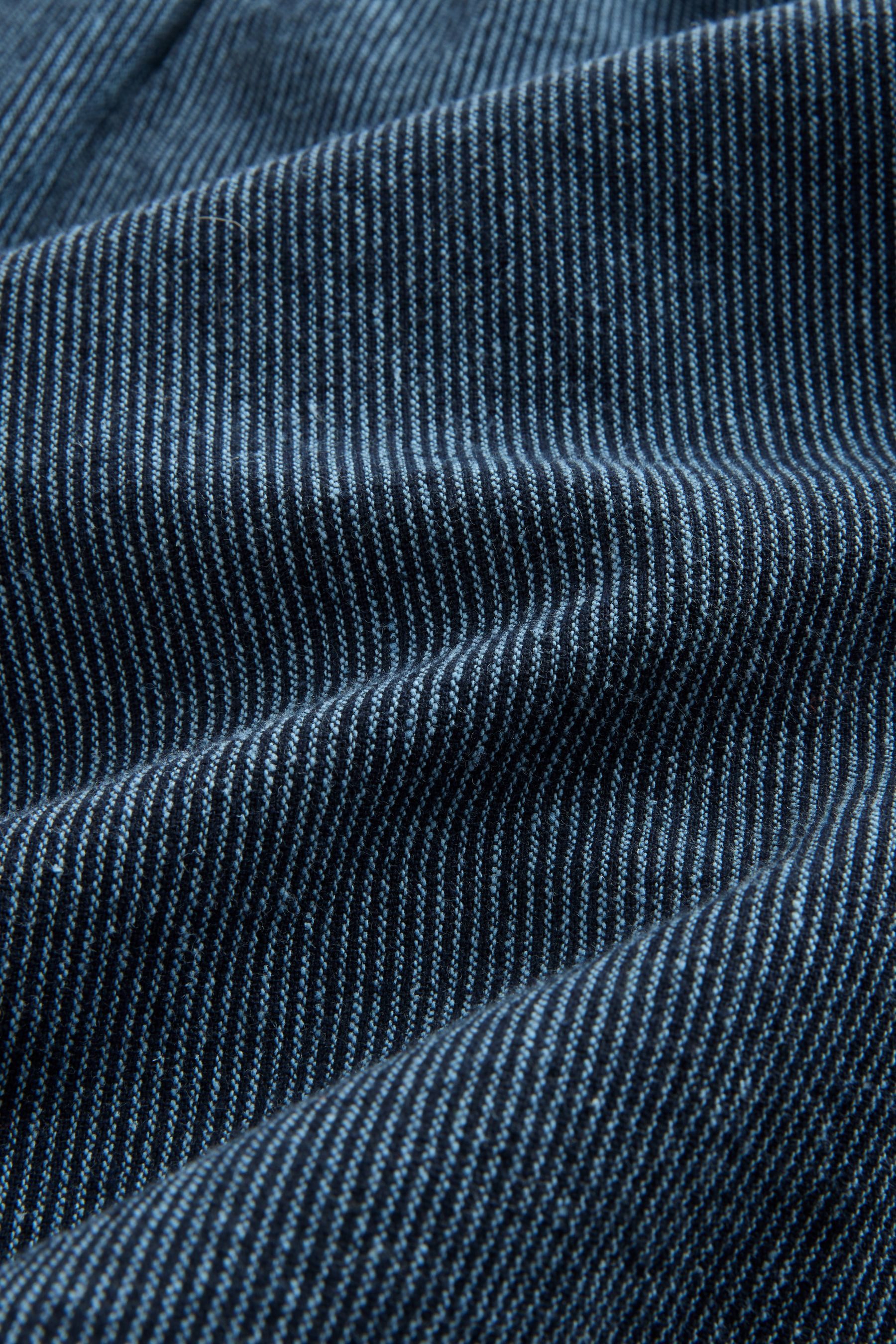 Next Leinenhose Gestreifte Hose aus Baumwolle günstig online kaufen