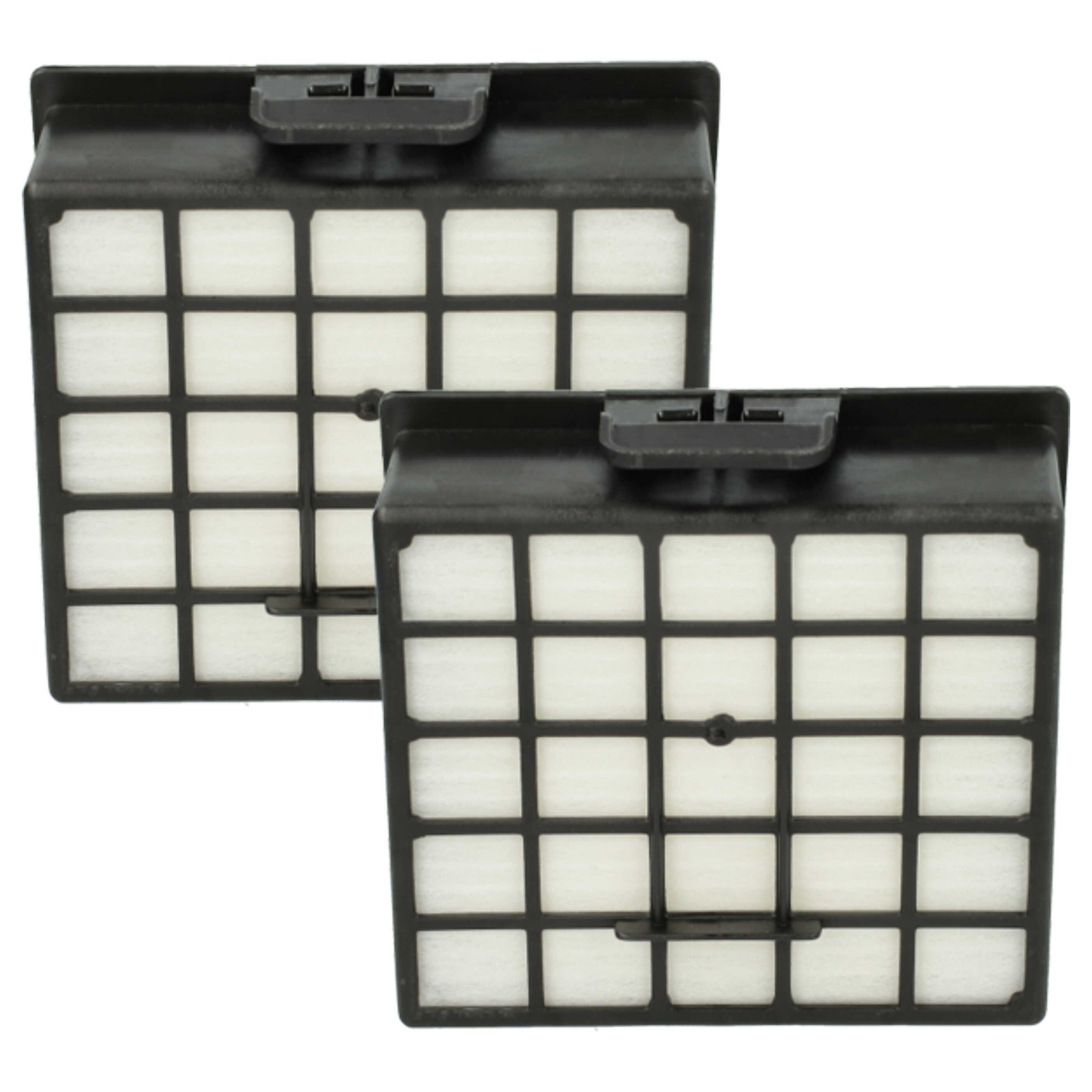 vhbw Flachfaltenfilter passend für Privileg Compact Clean 3 Staubsauger, Nass- und, für Staubsauger