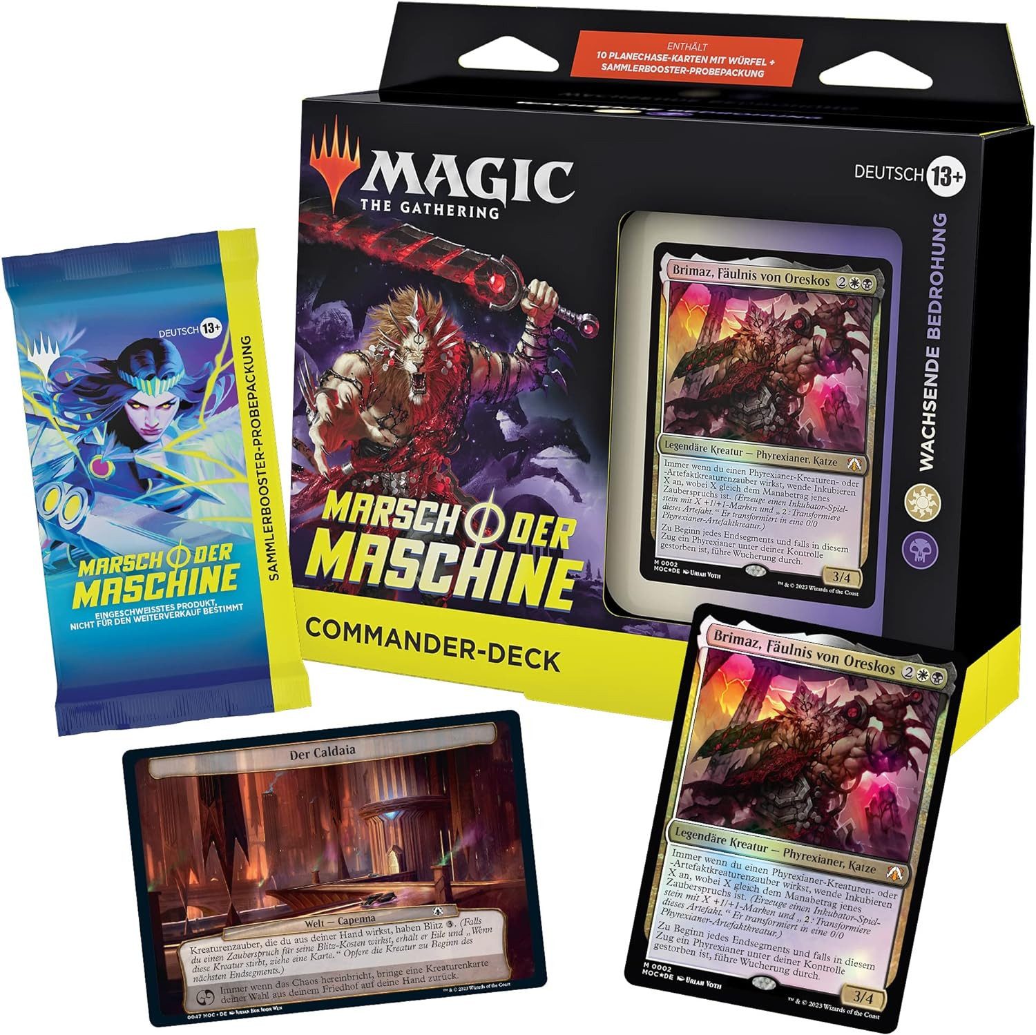 Magic The Gathering Starter Set Marsch Der Maschine Draft-Booster Deutsch - MtG Magic The Gathering 11940 17053 Mtg Booster