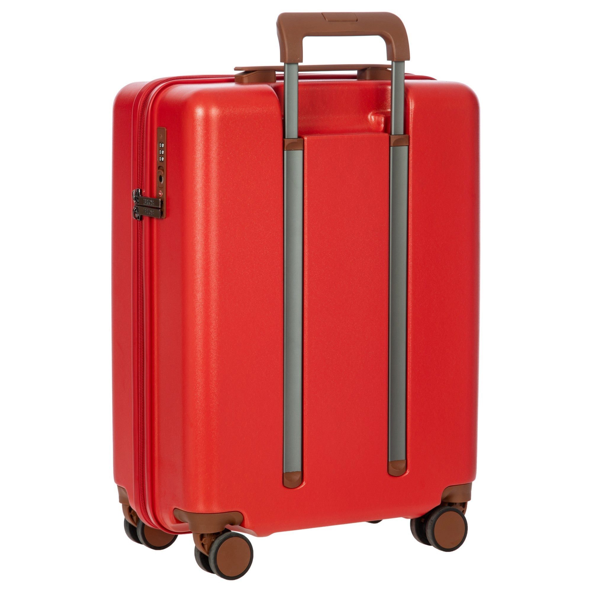Bric's Handgepäck-Trolley Ferrara - 4-Rollen-Kabinentrolley S 55 cm (red), 4 Rollen