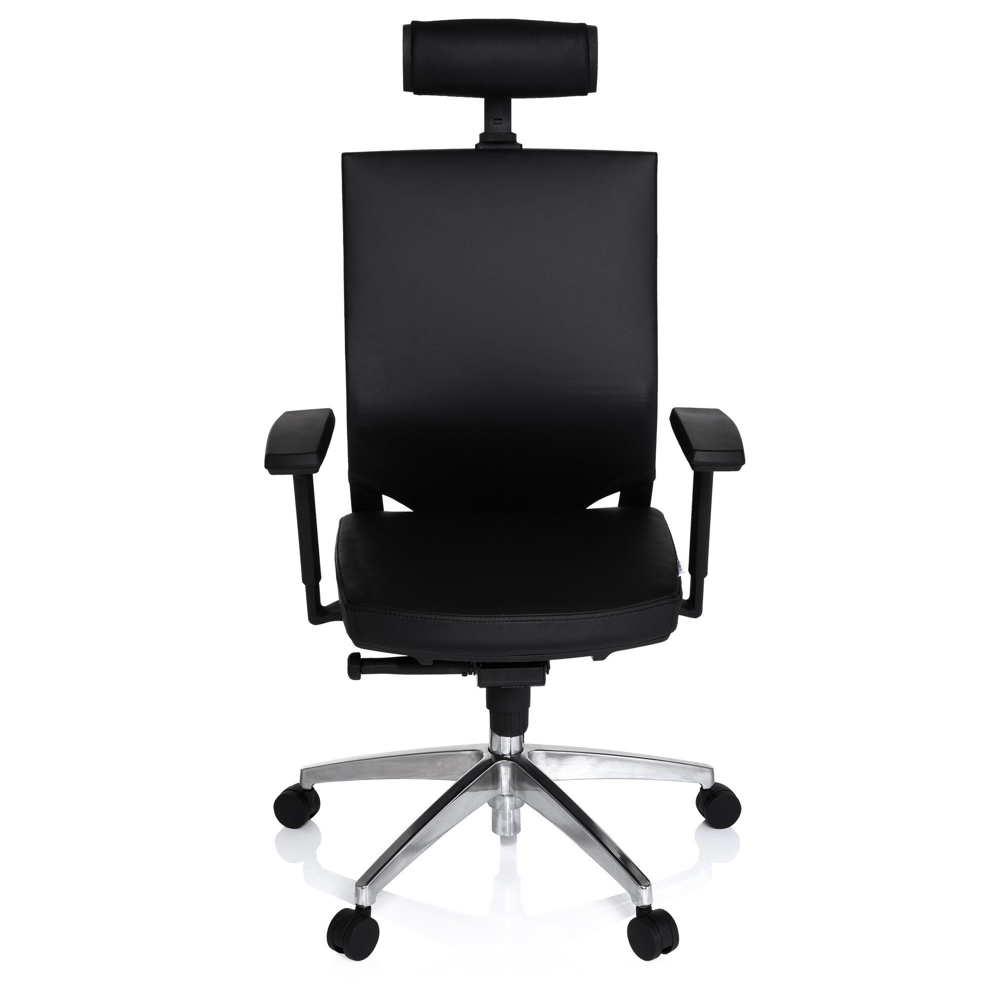 hjh OFFICE Drehstuhl Profi Bürostuhl PORTO MAX HIGH Leder (1 St), Schreibtischstuhl ergonomisch