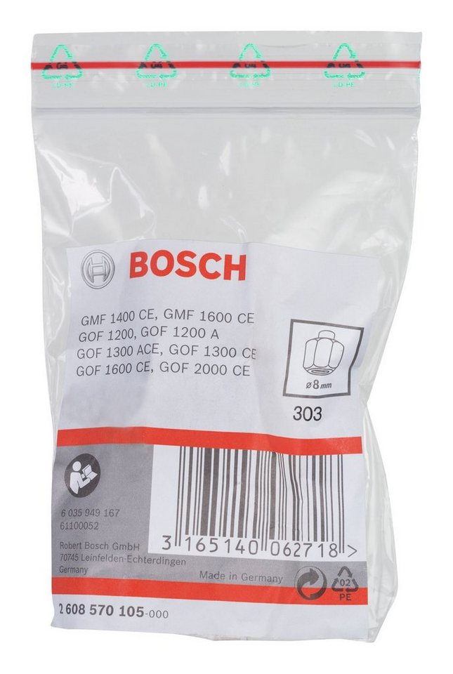 Thumbnail - BOSCH Spannzange, Schlüsselweite - 24 x 8 mm