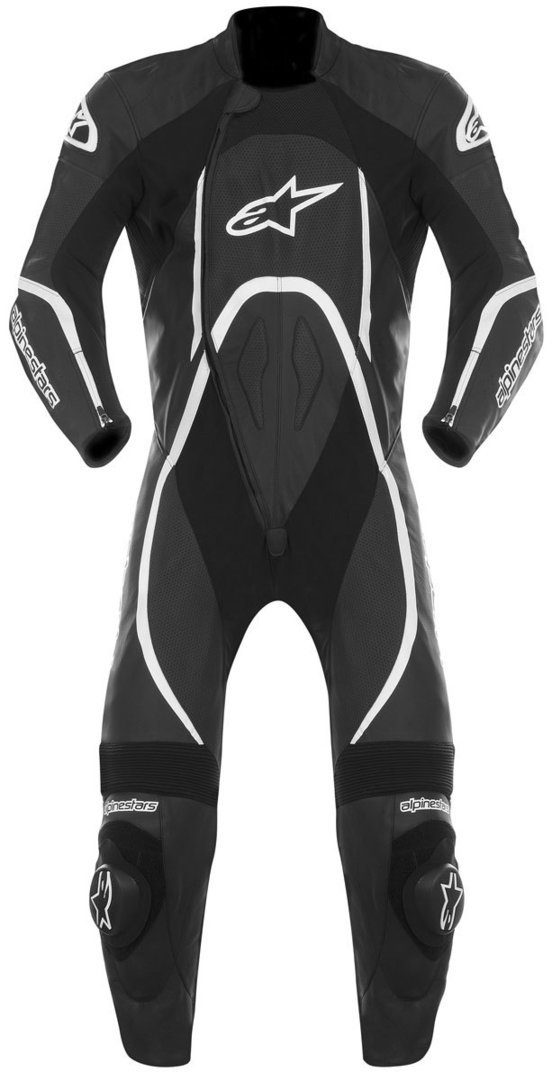 Alpinestars Motorradkombi Orbiter 1 teiler Lederkombi Black/White