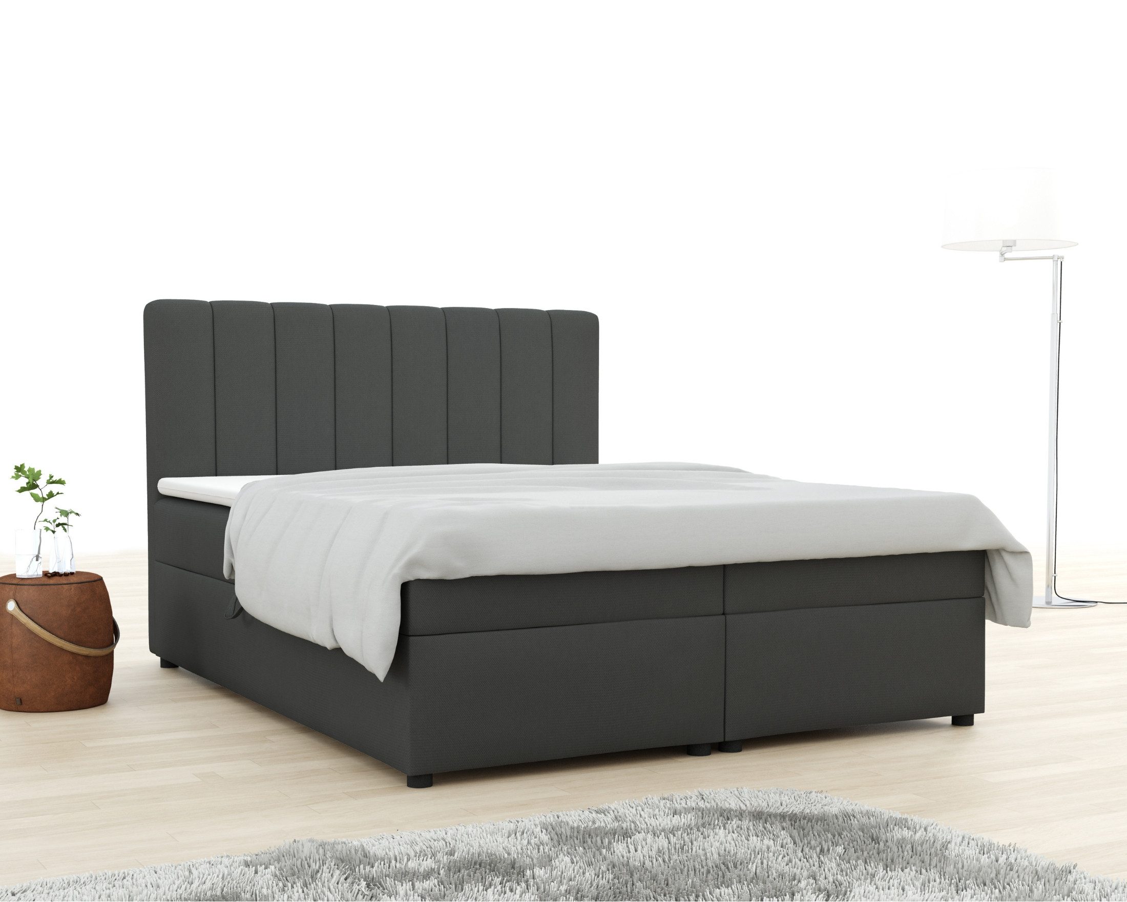 Deine Möbel 24 Boxspringbett RICK Polsterbett günstig online kaufen