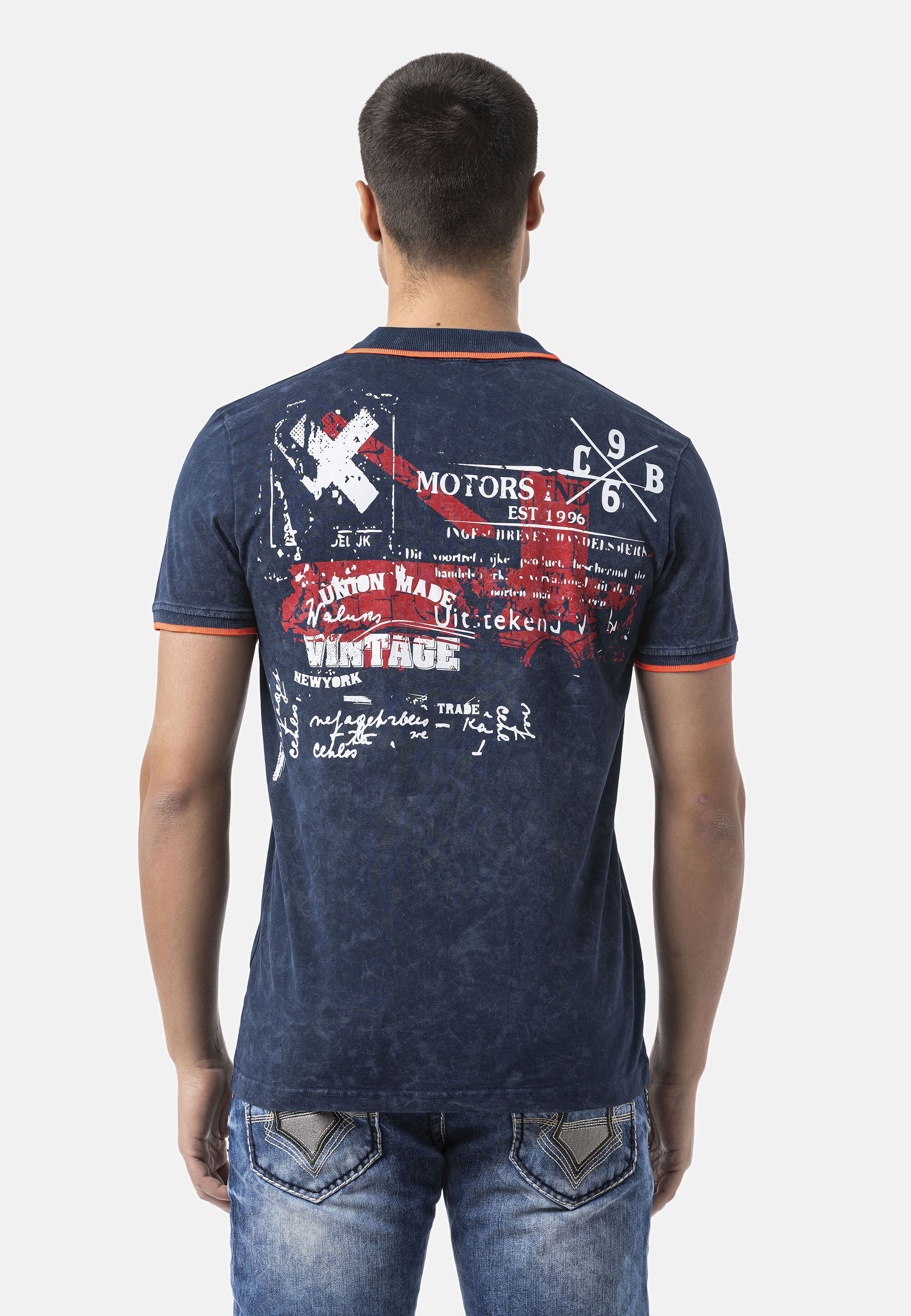 Cipo & Baxx T-Shirt CT795 der coole Print