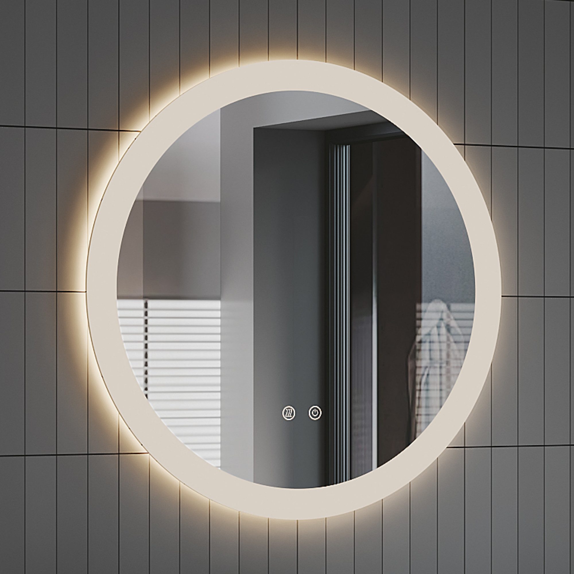 IMPTS Badspiegel Badezimmer Bad Wandspiegel mit günstig online kaufen