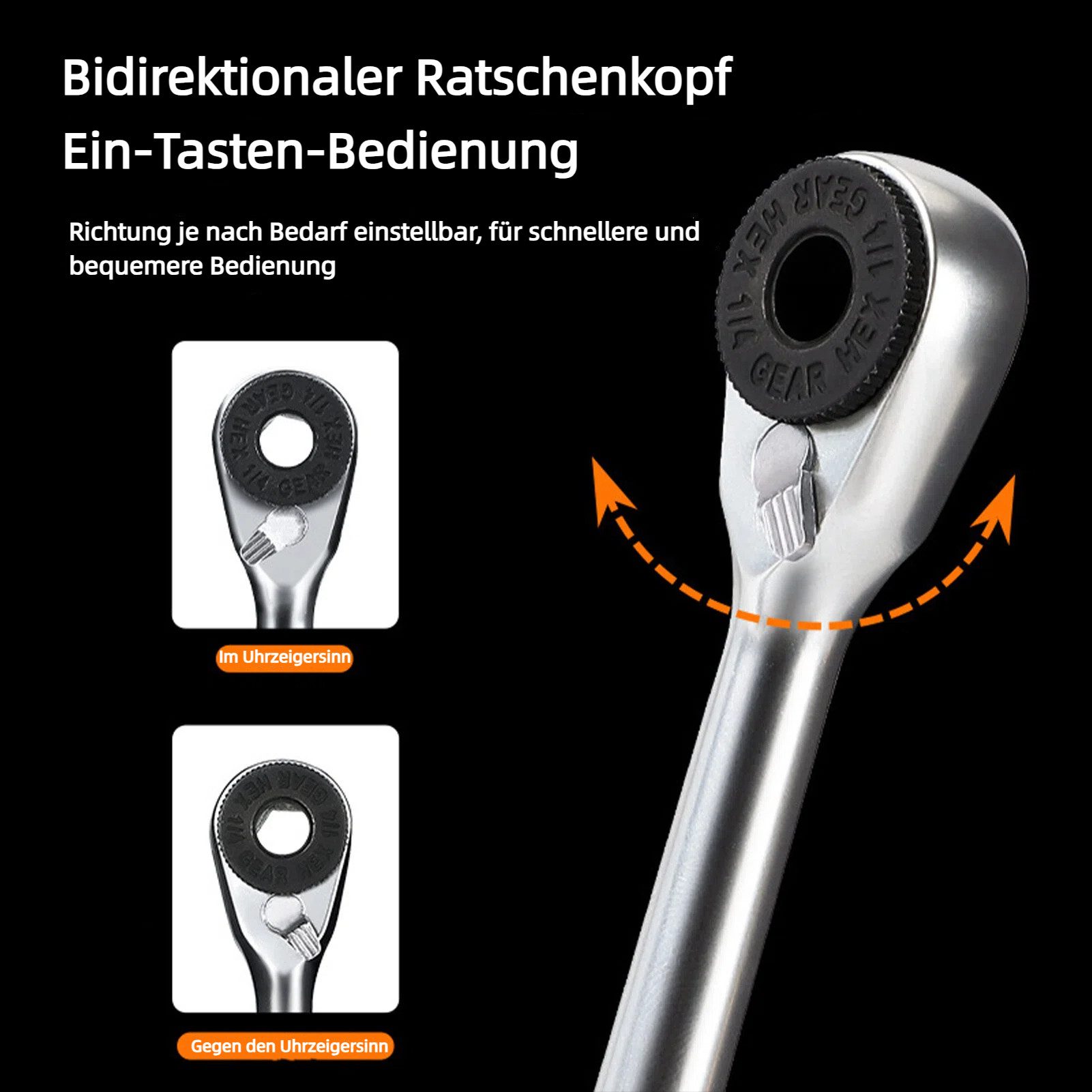 GARRYFIZH Fahrrad-Reparaturset Ratschenschlüssel-Set für Mountainbikes, Fahrradreifen-Reparaturset, Magnetische Schnellverbindungsstange, Verlängerungsstange 5.8 cm