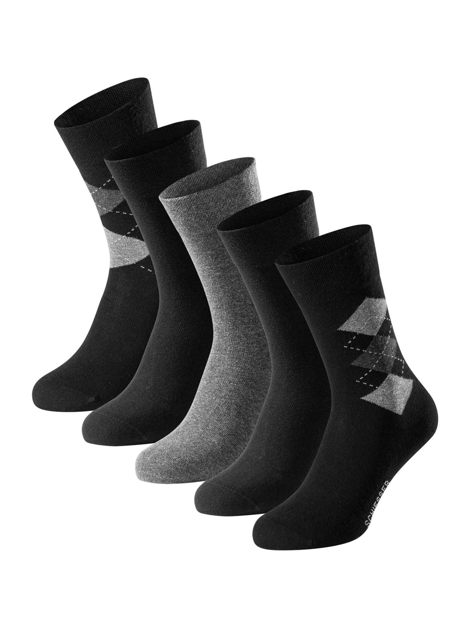 Schiesser Freizeitsocken Bluebird (5-Paar) spezielle Stay-freh-Ausrüstung günstig online kaufen