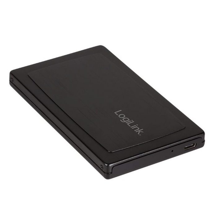 LogiLink Festplatten-Gehäuse 2 5" SATA USB 3.1 Gen2 schwarz