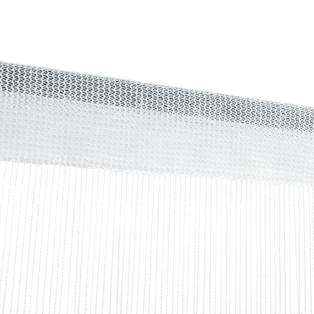 x Fadenvorhang furnicato, 250 St) 2 Stk.100 Vorhang (2 Weiß, cm