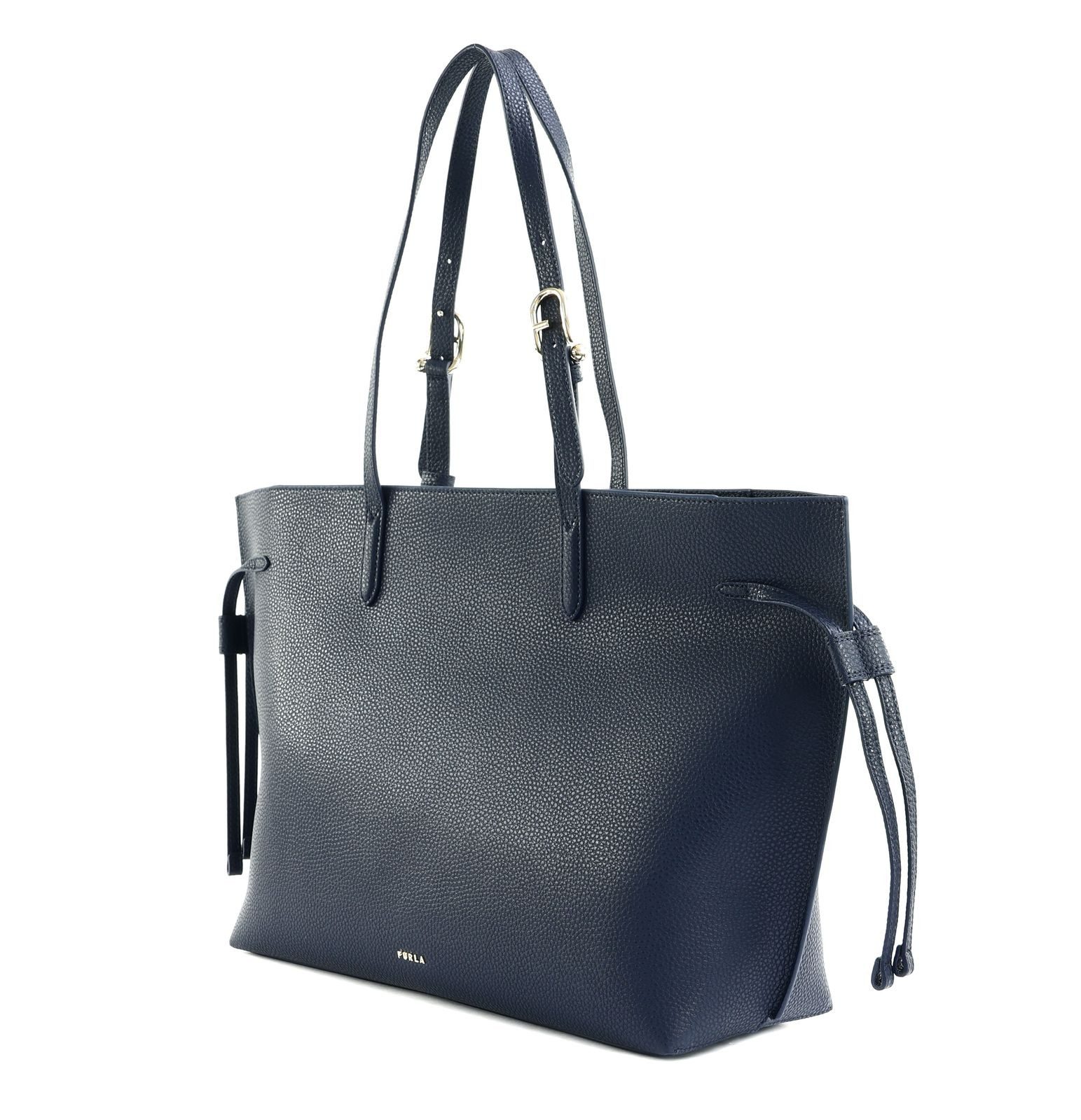 Furla Schultertasche Tote With Zip, aus echtem Kalbsleder