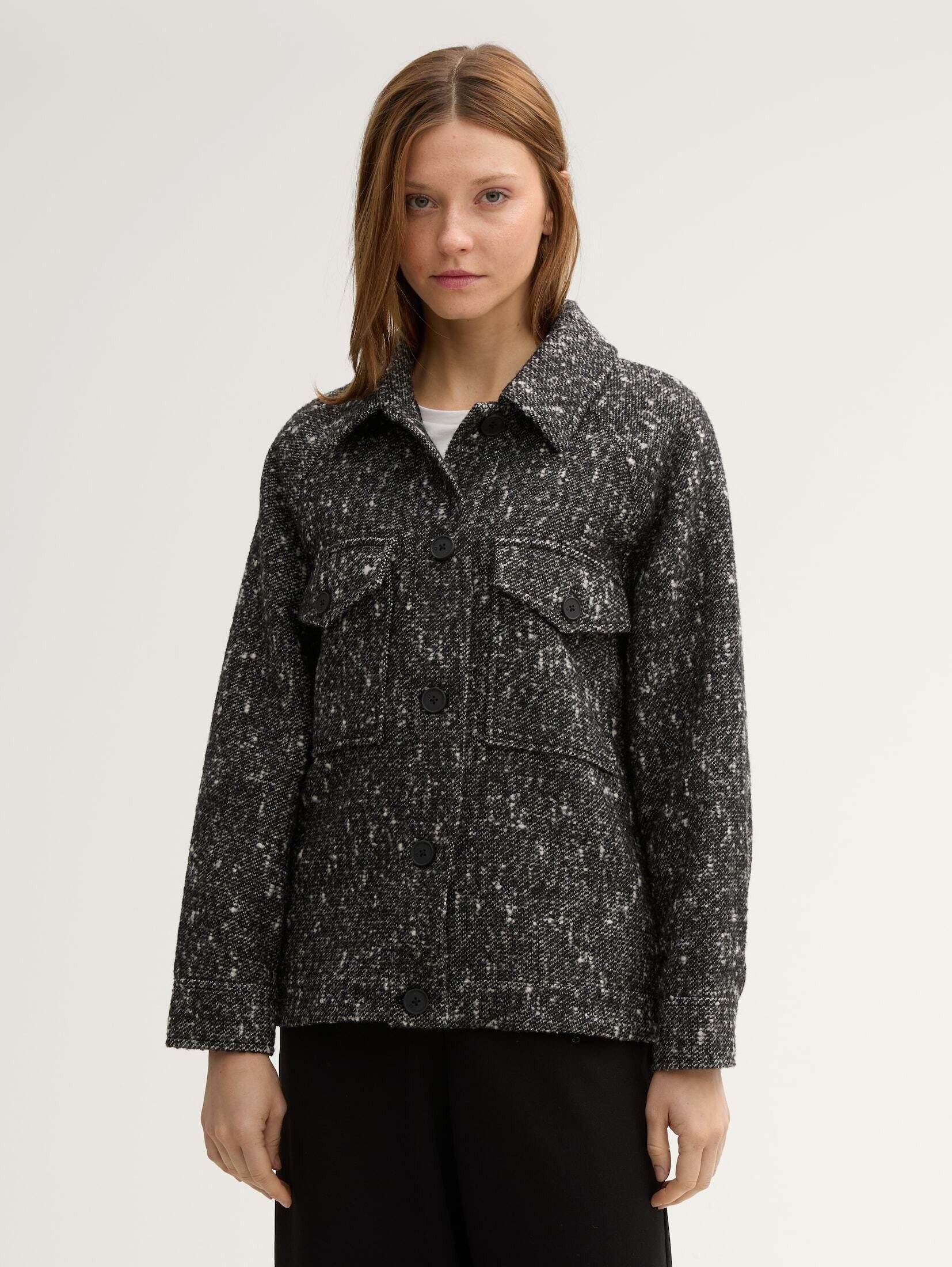 TOM TAILOR Denim Jackenblazer Bouclé Jacke günstig online kaufen